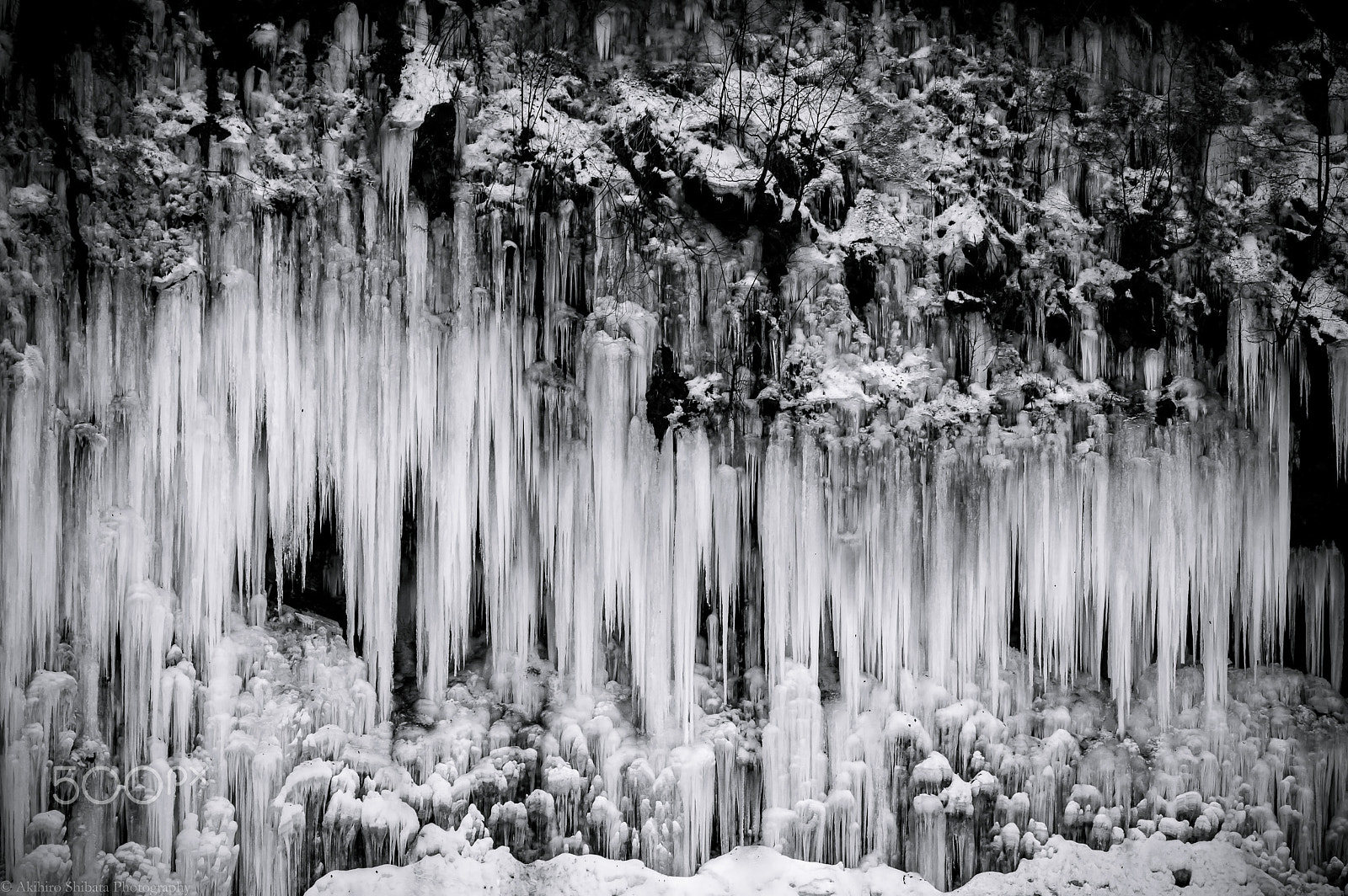 Pentax K-3 sample photo. Ice wall photography