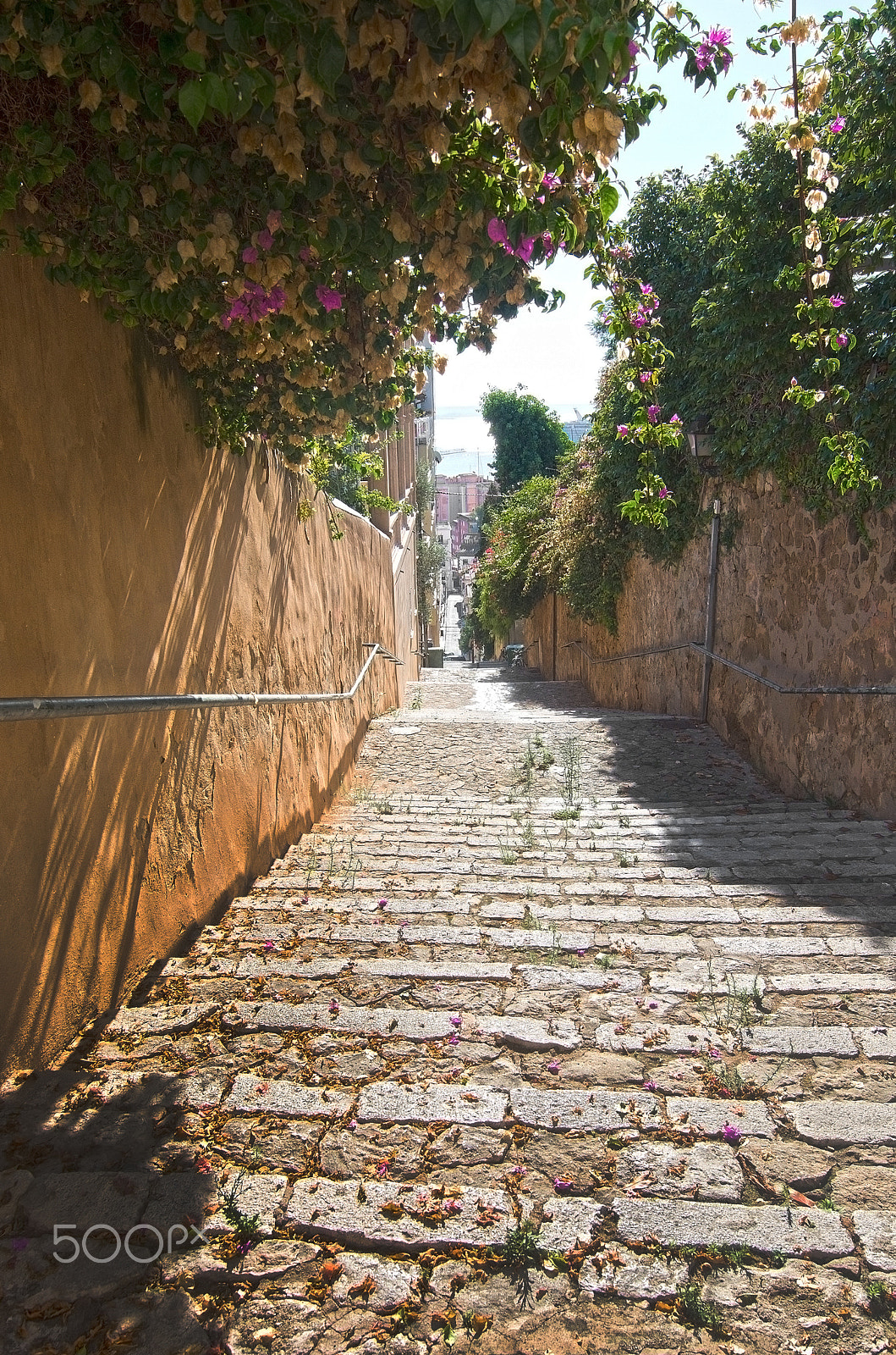 Nikon D7100 sample photo. El terreno staircase photography