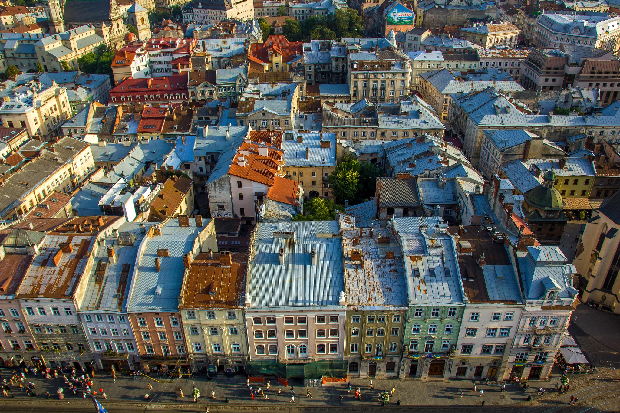 Canon EOS 550D (EOS Rebel T2i / EOS Kiss X4) sample photo. Lviv from above photography