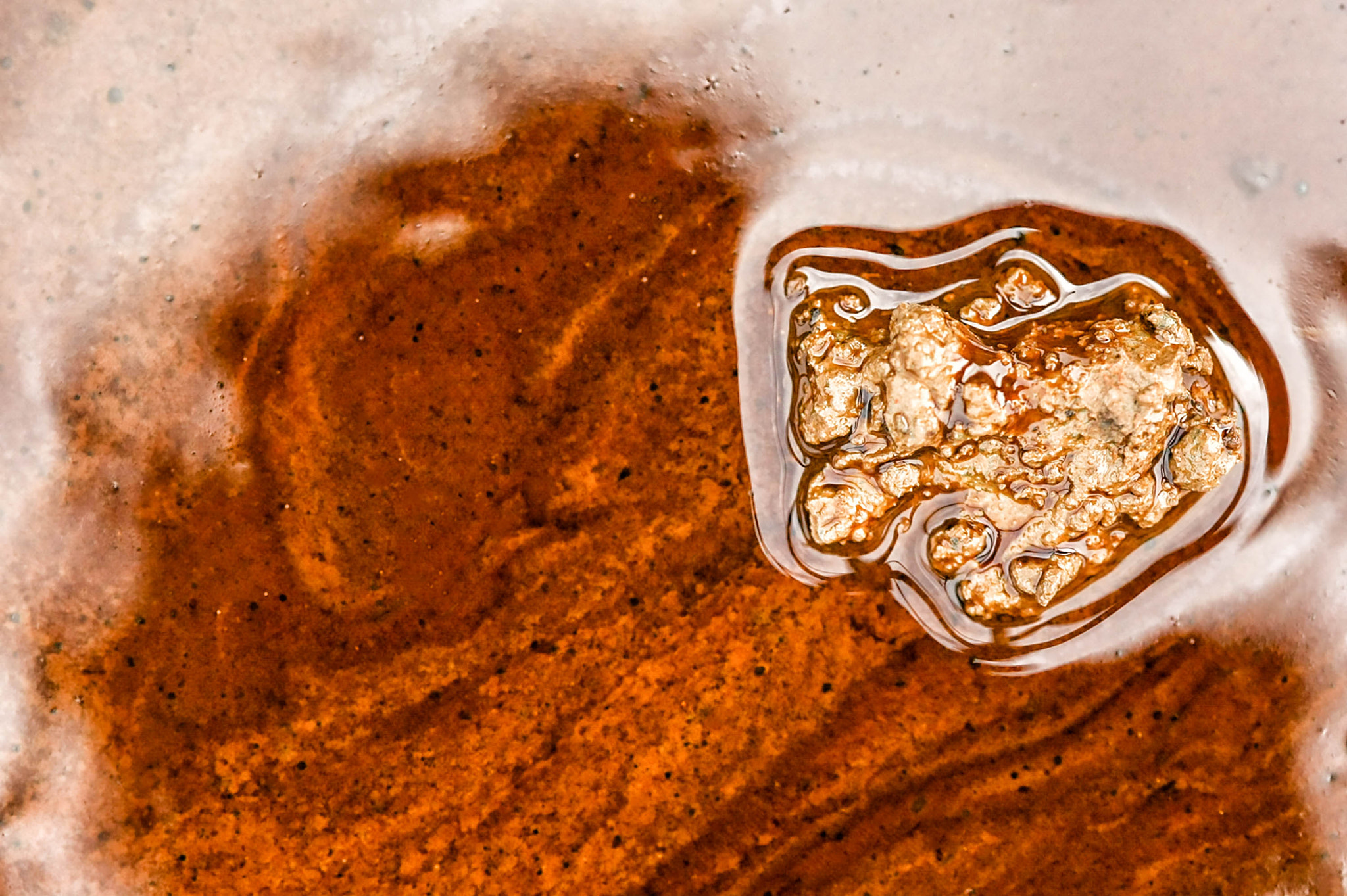 Canon EOS-1D Mark III sample photo. Rust and water photography