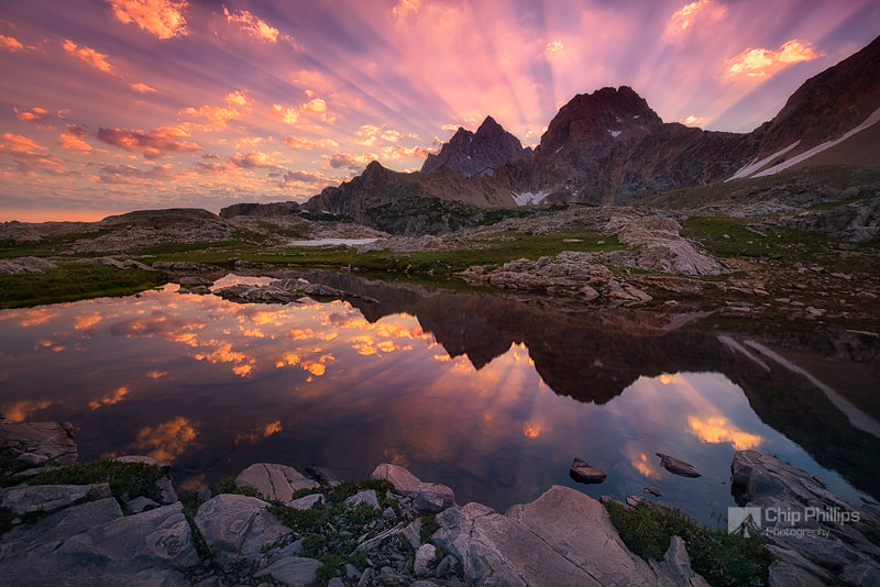 Teton Tarn Sunrise by Chip Phillips on 500px