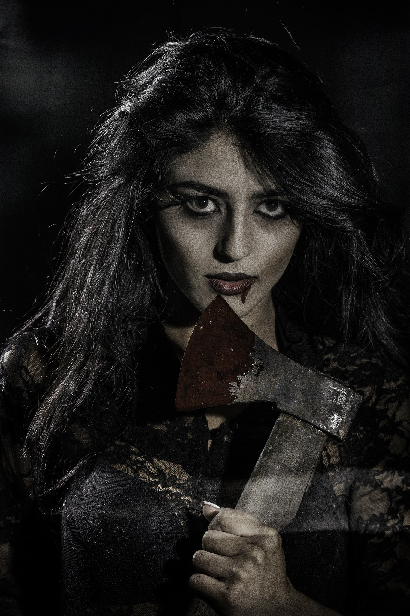 Sigma 105mm F2.8 EX DG OS HSM sample photo. Sinem halloween #1 photography