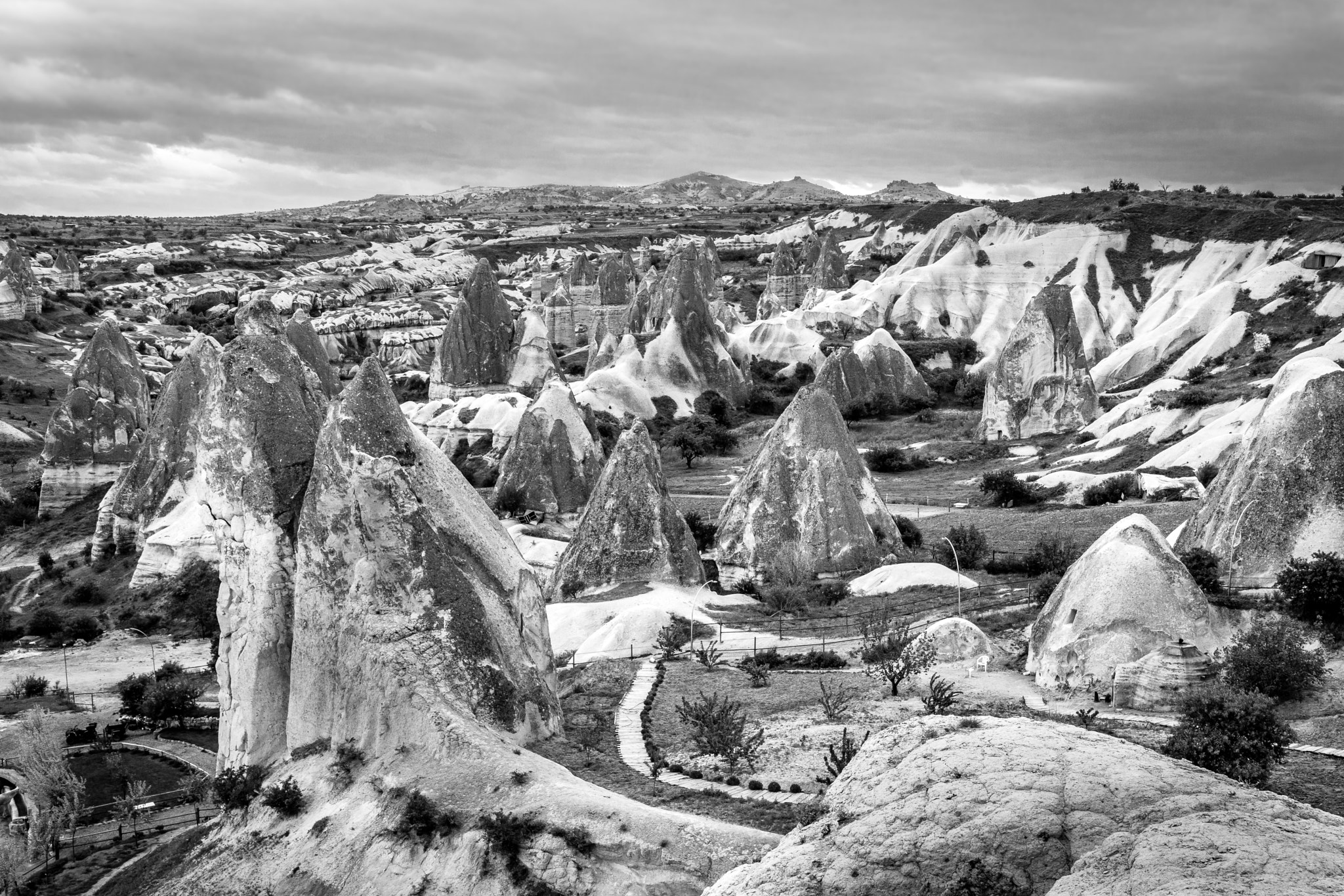 Nikon D7100 + Tamron AF 18-270mm F3.5-6.3 Di II VC LD Aspherical (IF) MACRO sample photo. Stone chimneys photography