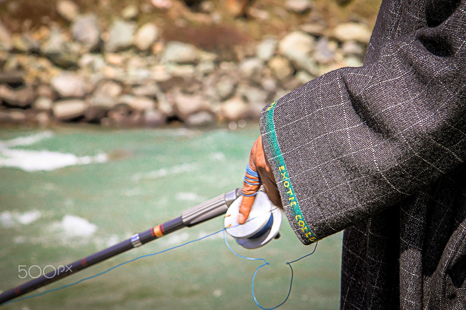 Canon EF-S 17-85mm F4-5.6 IS USM sample photo. Trout fishing in kashmir photography