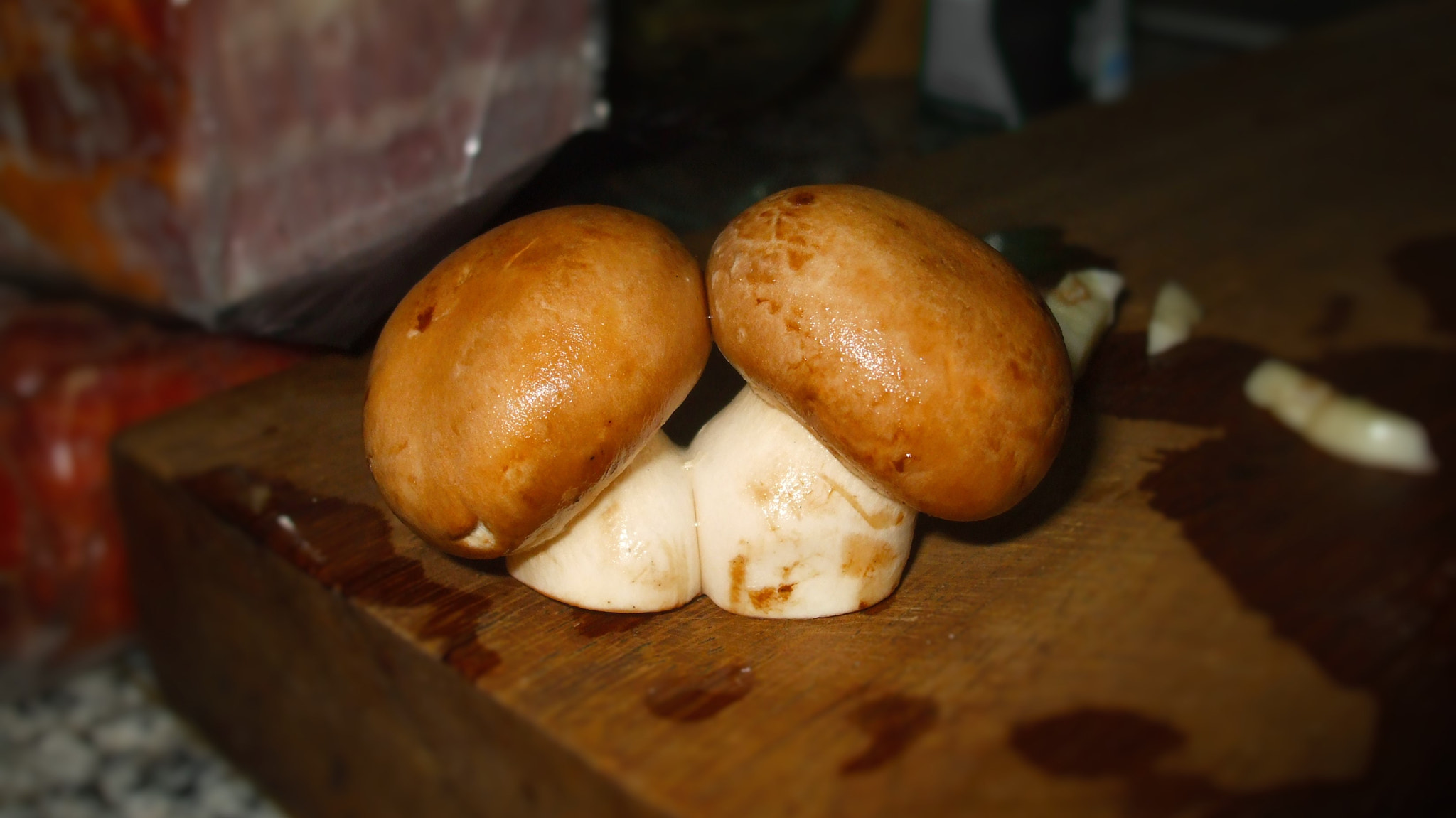 Fujifilm FinePix A820 sample photo. Twins mushrooms photography