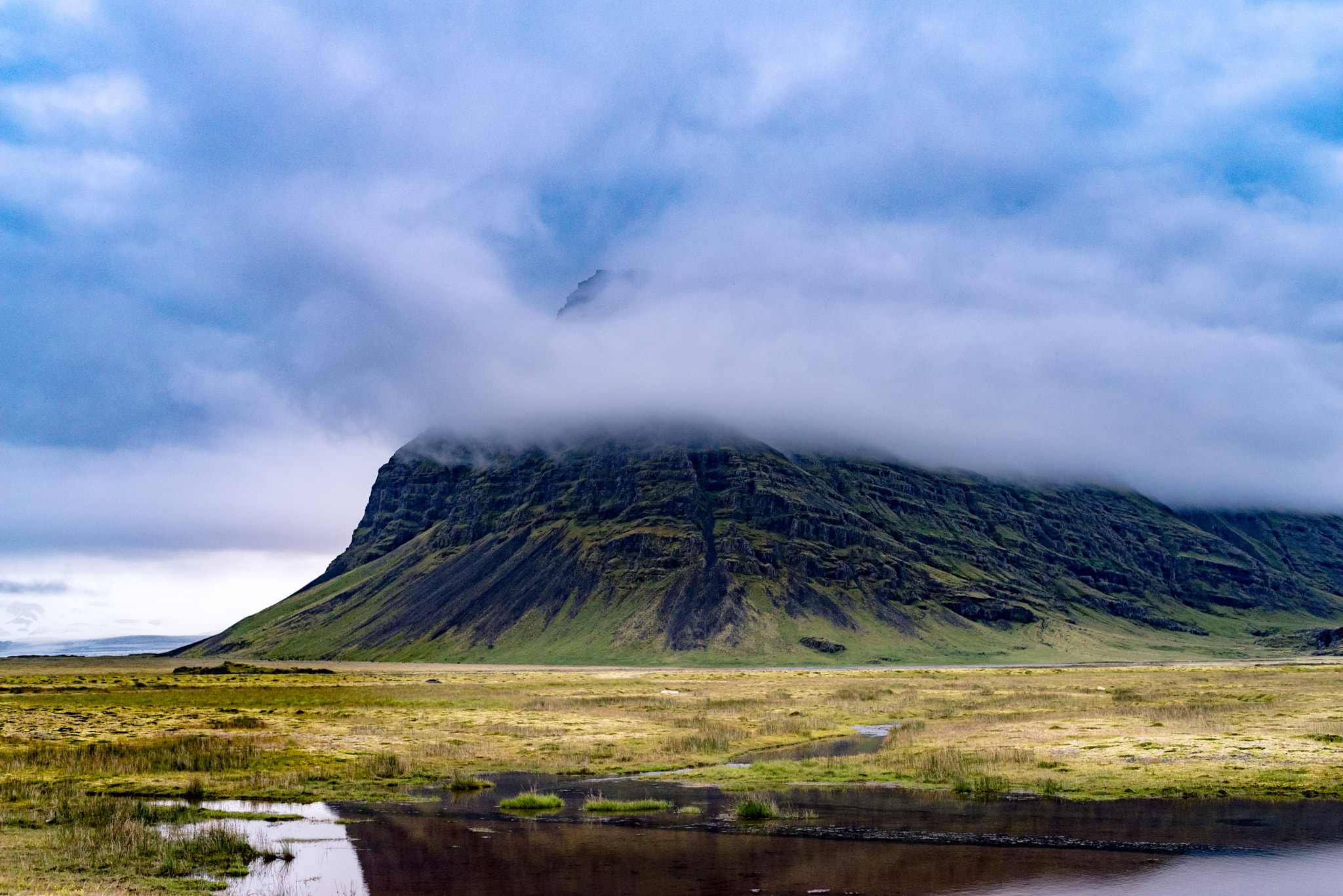 Pentax K-1 sample photo. Vatnajökull elevation photography