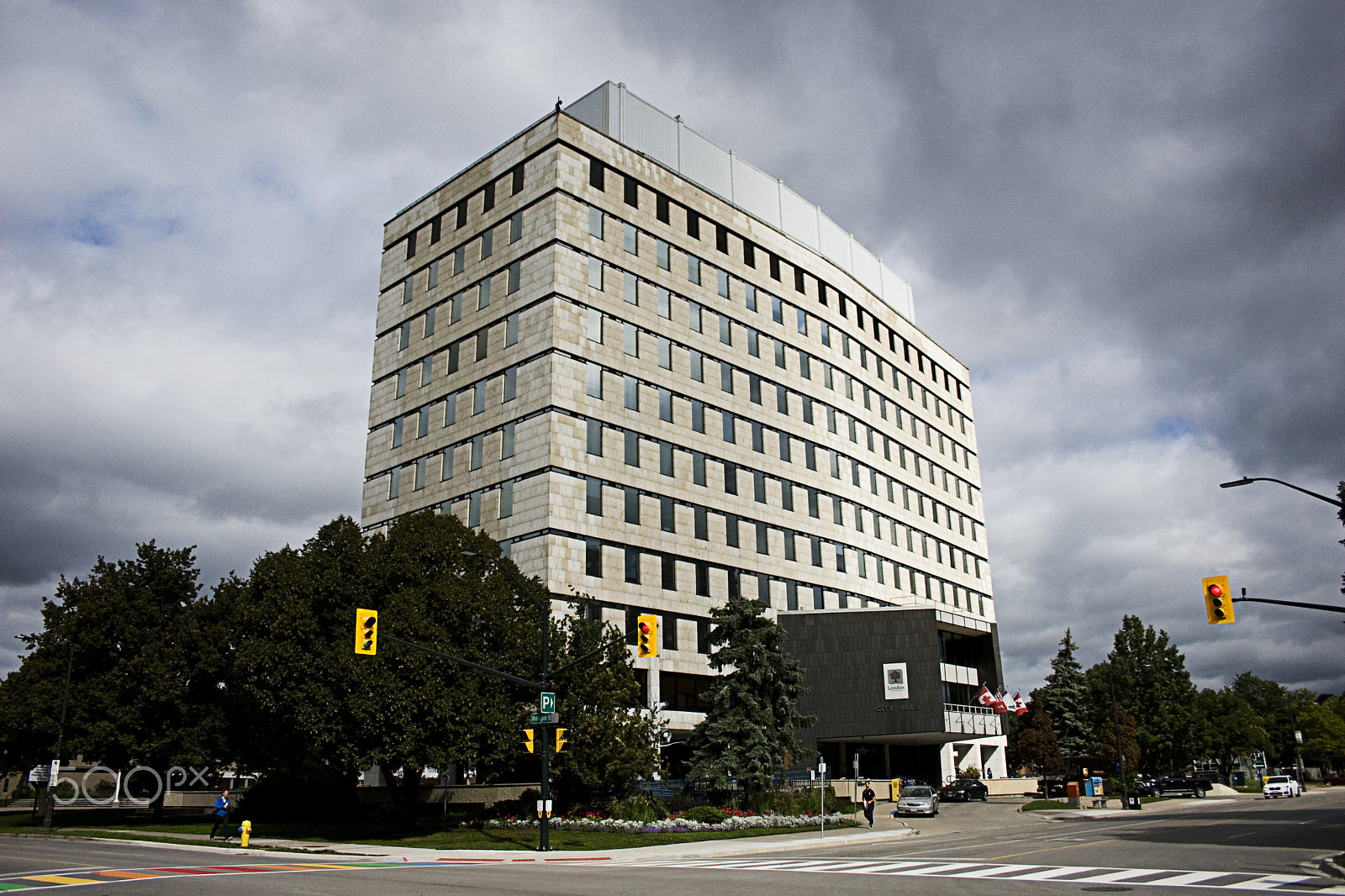 Canon EOS 30D sample photo. City hall photography