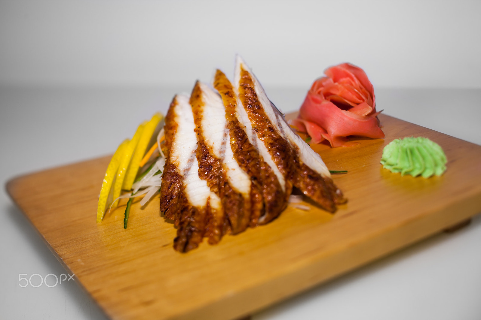 Canon TS-E 45mm F2.8 Tilt-Shift sample photo. Sashimi acne slices photography