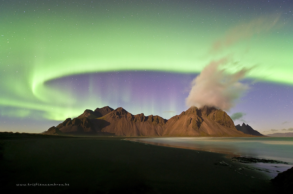 Nikon D3S sample photo. Northern lights @ iceland photography