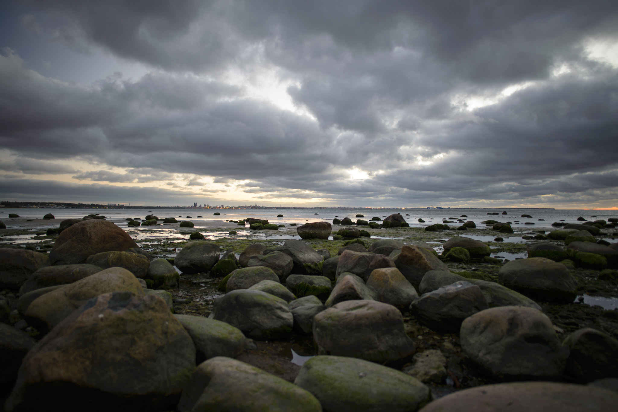 Nikon D600 sample photo. Stones and clouds photography