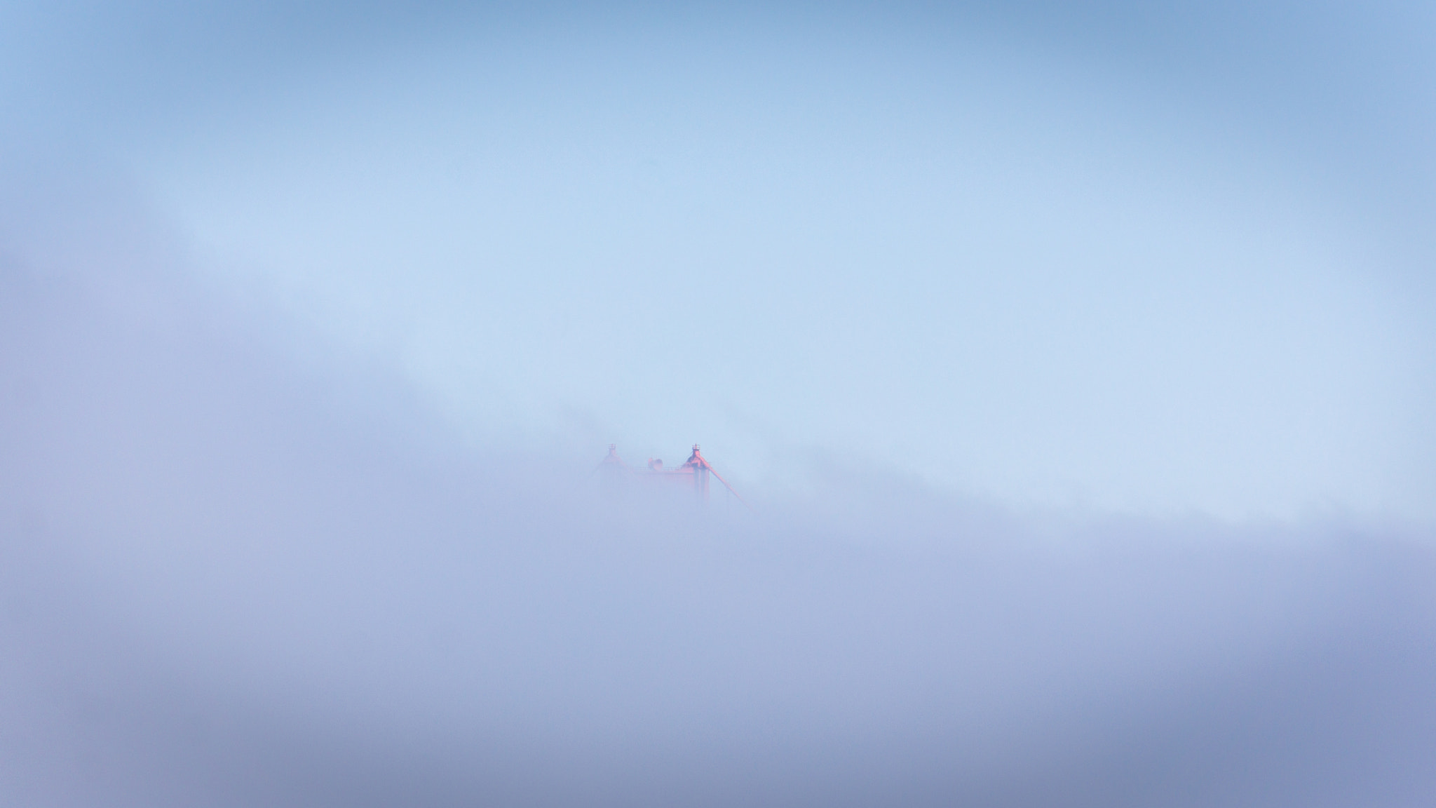 Sony Alpha NEX-7 sample photo. Foggy golden gate photography