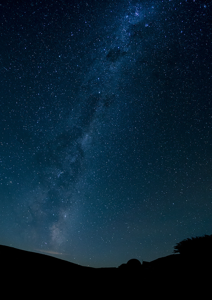 Canon EOS-1D Mark III sample photo. Milky way over west falkland photography