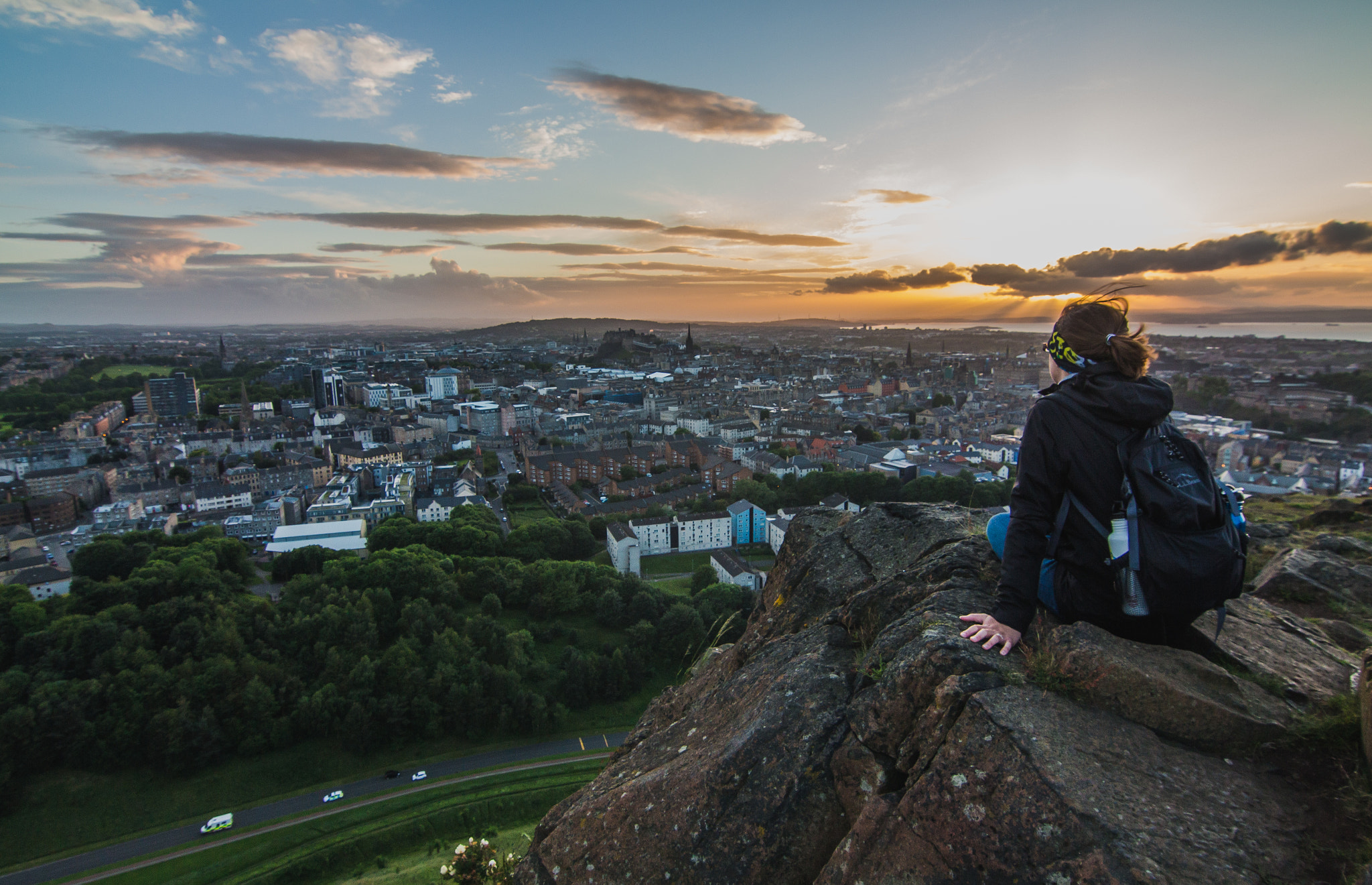 Canon EOS 650D (EOS Rebel T4i / EOS Kiss X6i) sample photo. Edinburgh sunset 3 photography
