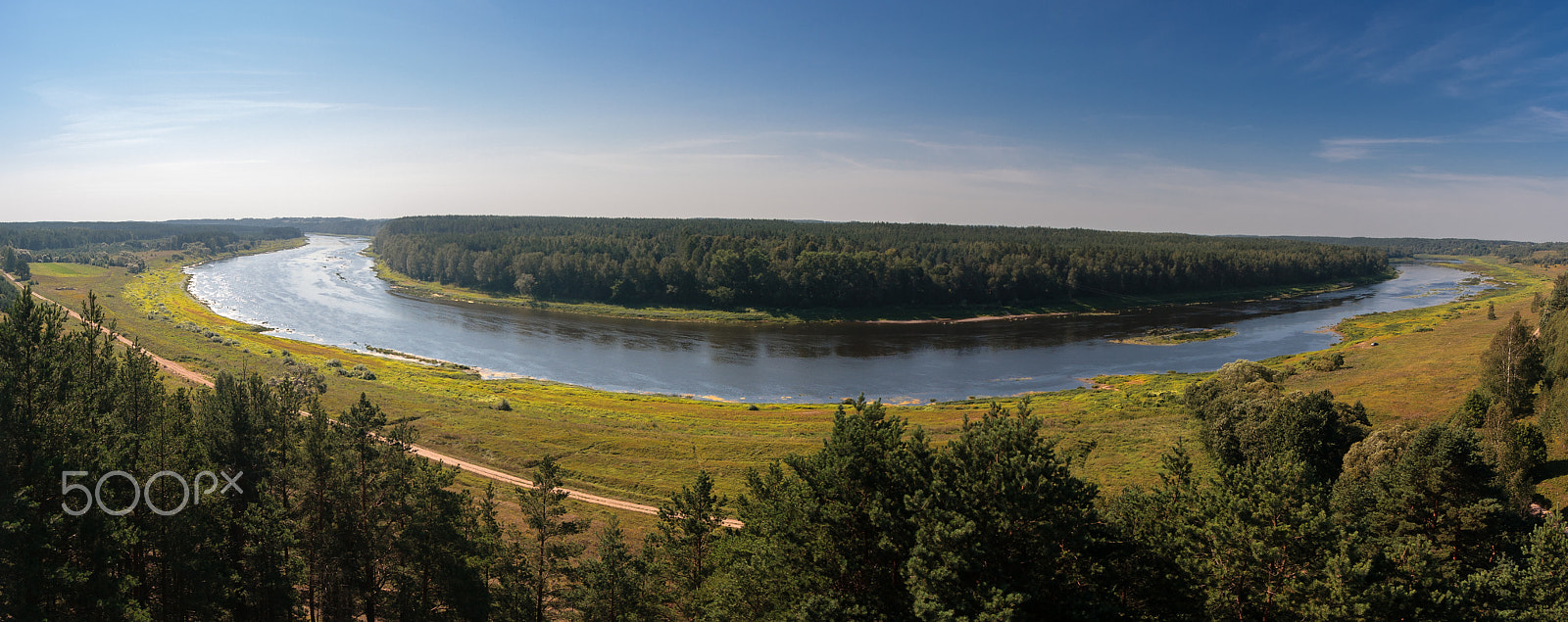 Canon EF-S 10-22mm F3.5-4.5 USM sample photo. The river daugava about the city of krâslava photography