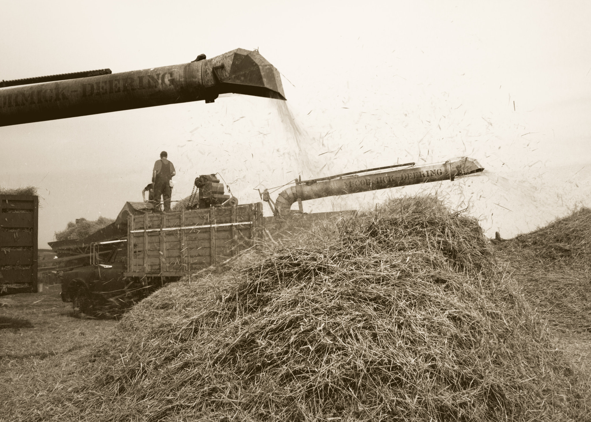 Canon EF 28-105mm f/3.5-4.5 USM sample photo. Threshing photography