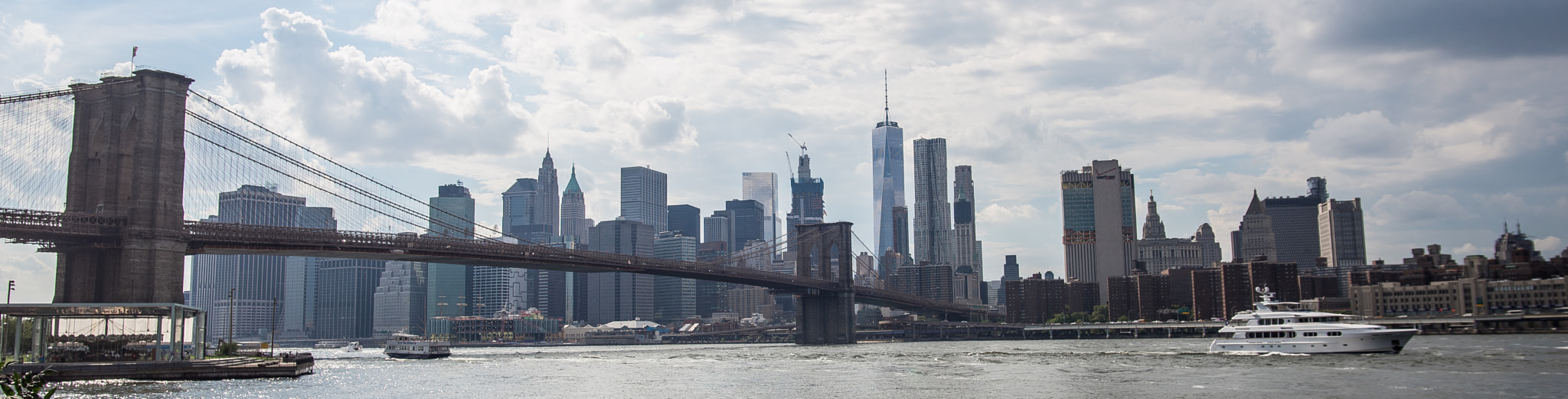 Nikon D610 + Sigma 17-35mm F2.8-4 EX DG  Aspherical HSM sample photo. Brooklyn bridge photography