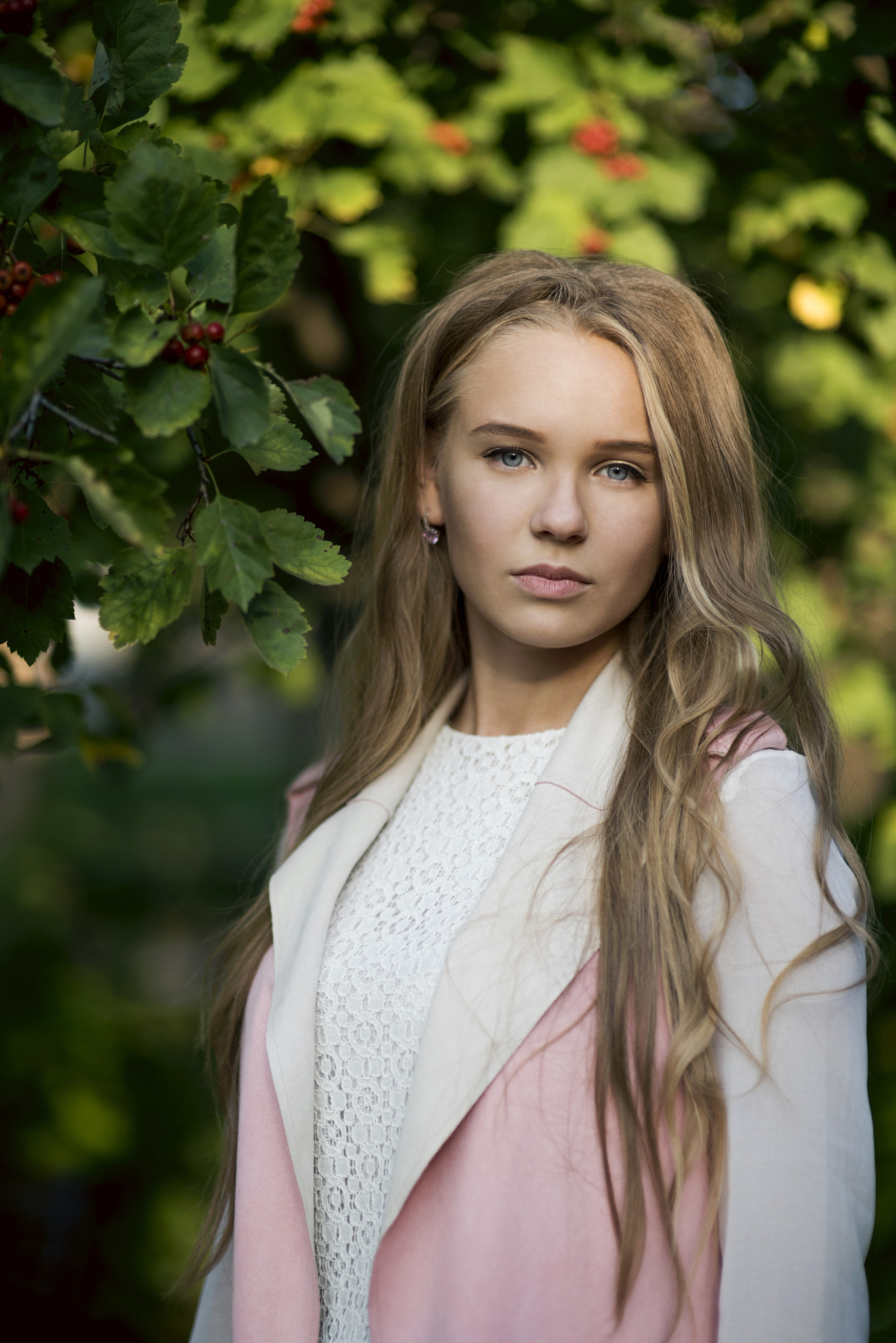 Nikon D810 + Sigma 85mm F1.4 EX DG HSM sample photo. Fall portrait photography