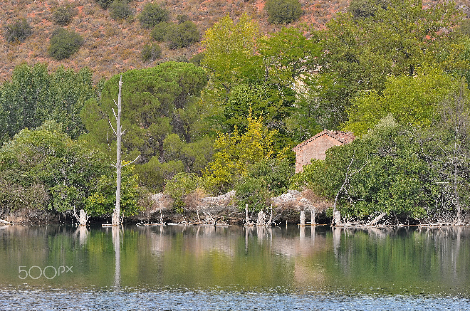 Tamron SP 70-200mm F2.8 Di VC USD sample photo. Laguna colgada. ruidera, ciudad real spain photography