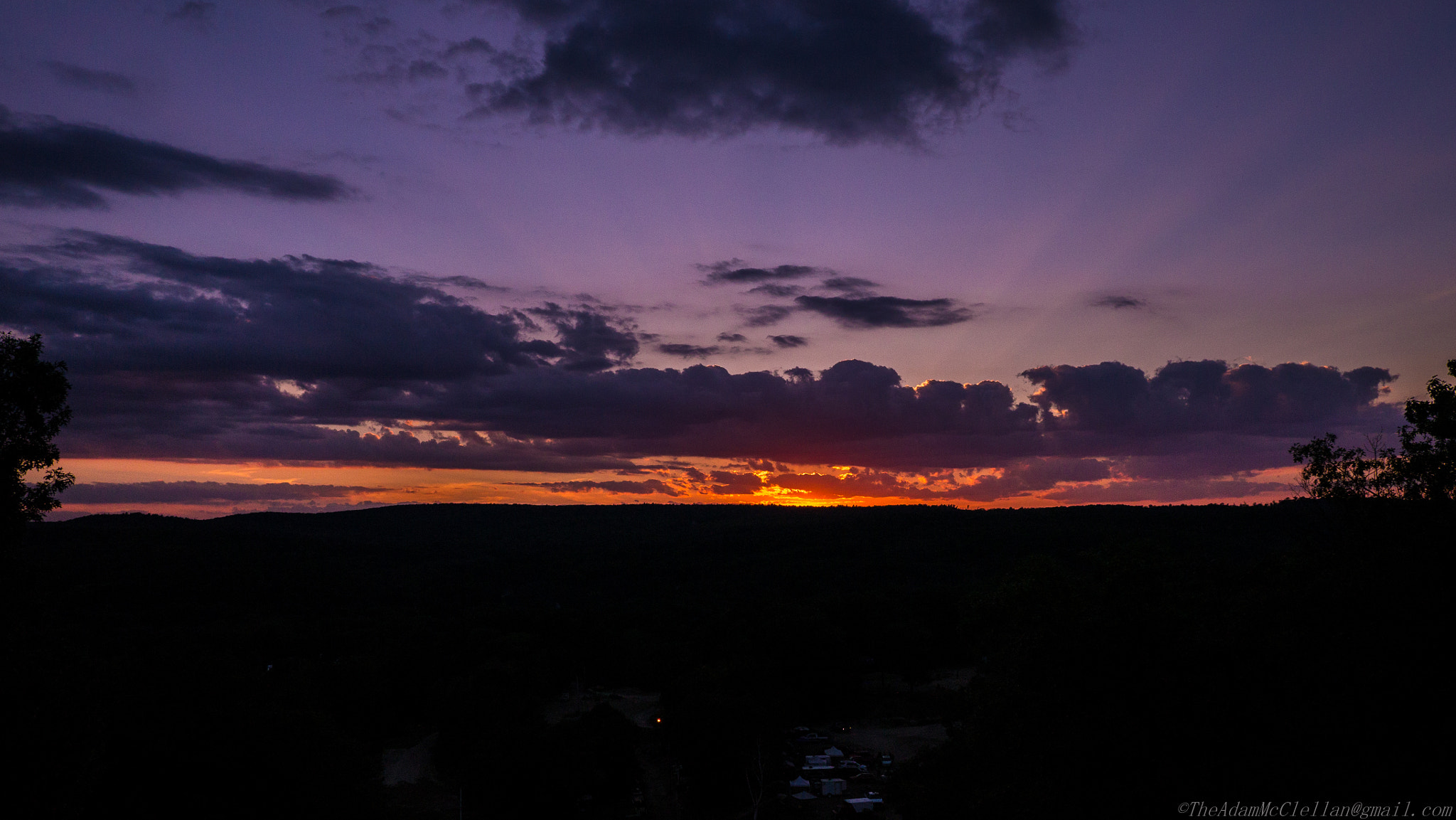 Panasonic Lumix DMC-GX1 + Panasonic Lumix G Vario 7-14mm F4 ASPH sample photo. Sunset over monson photography