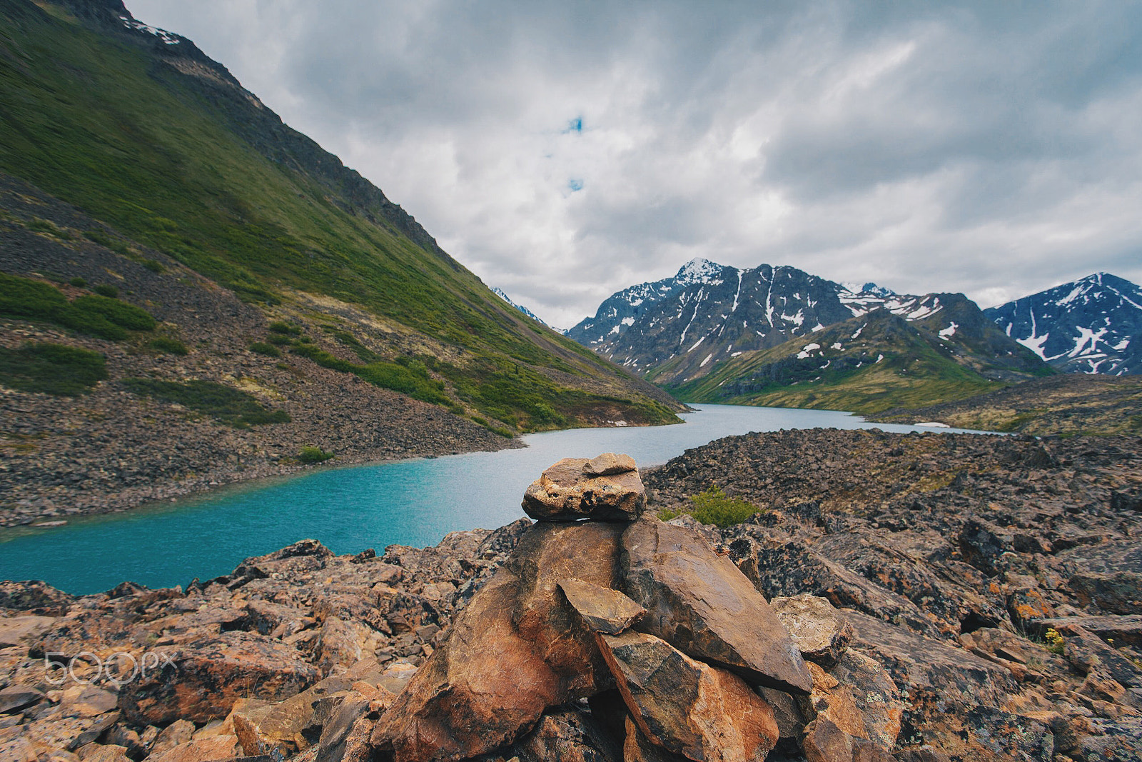 17-40mm F4 G SSM sample photo. "calm before the storm", eagle lake, alaska photography