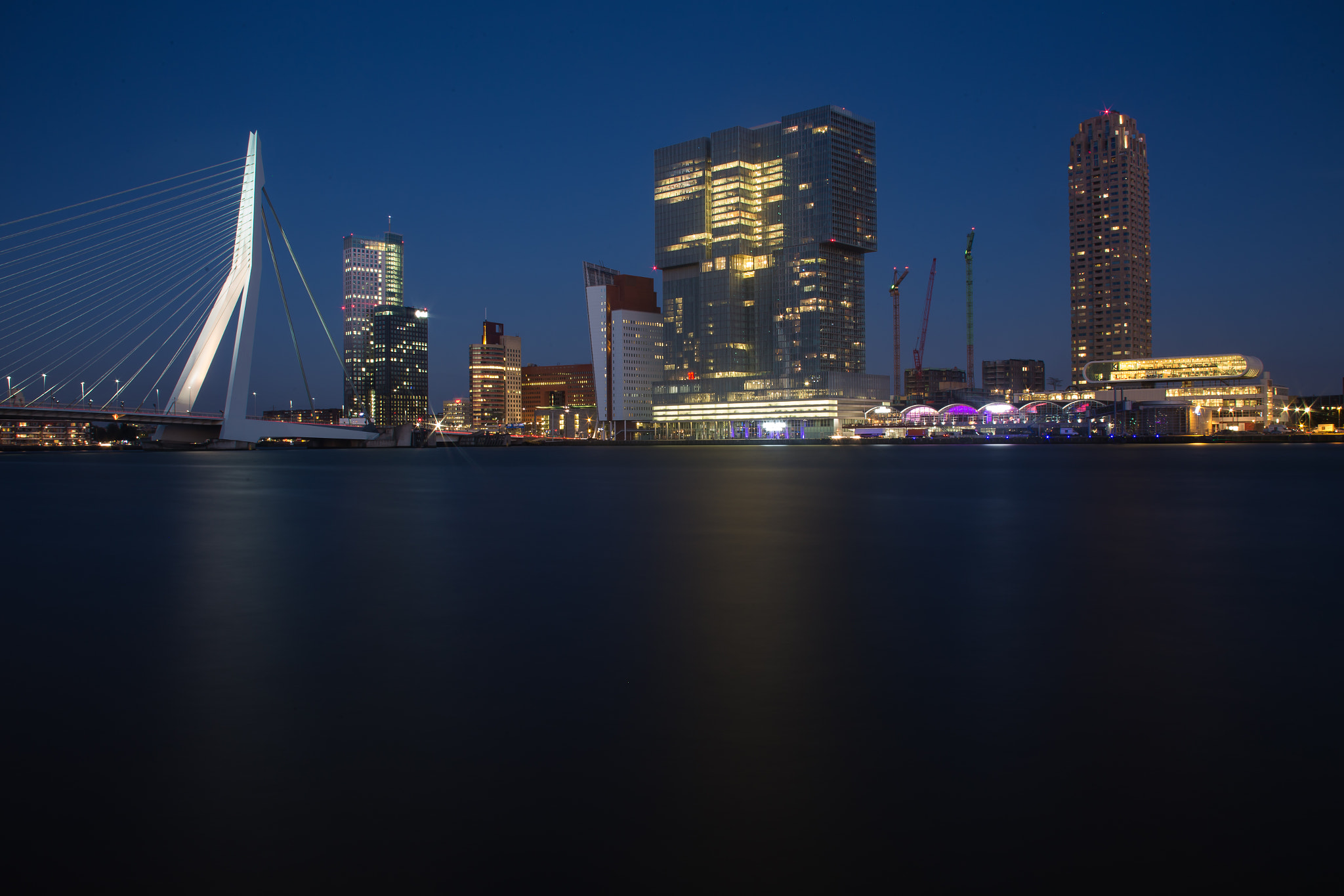 Canon EF 28-200mm F3.5-5.6 USM sample photo. Bridge over calm water photography
