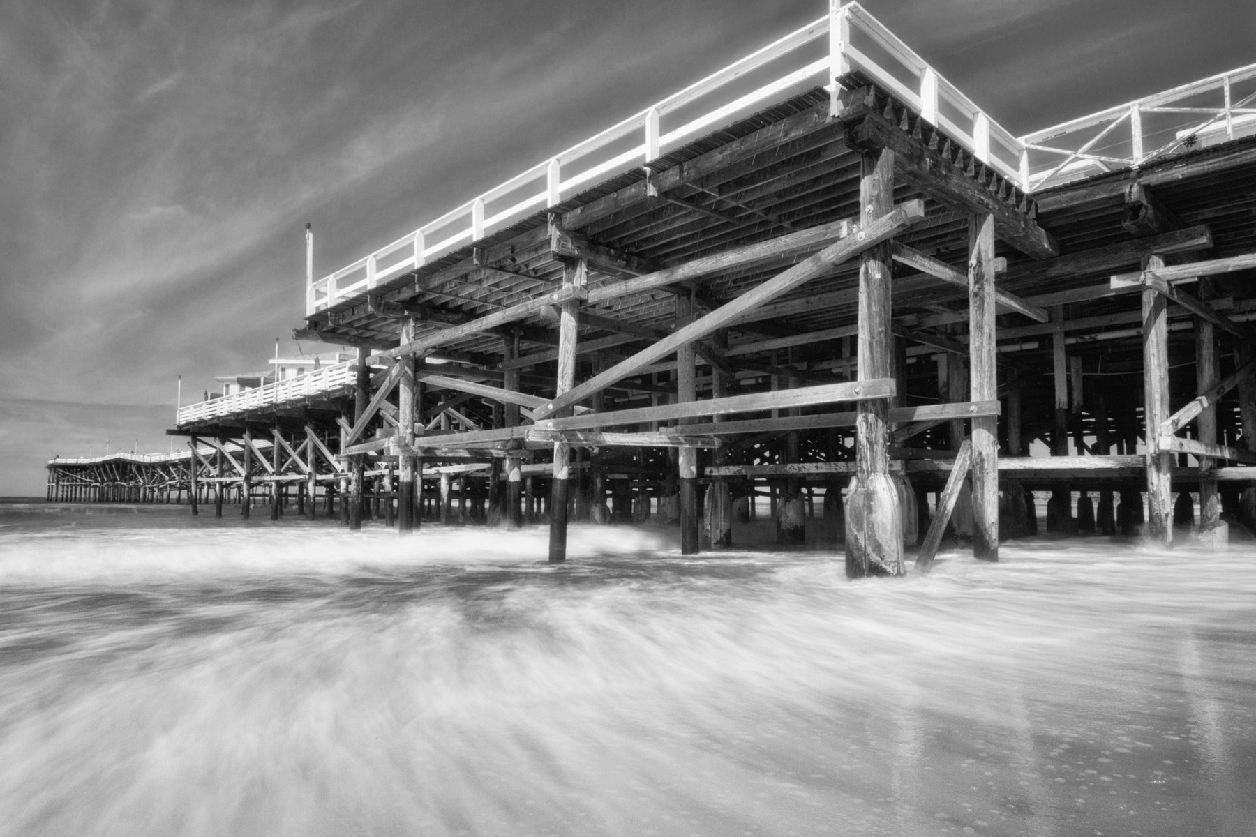 Tokina AT-X Pro 12-24mm F4 (IF) DX sample photo. Crystal pier pacific beach, ca photography