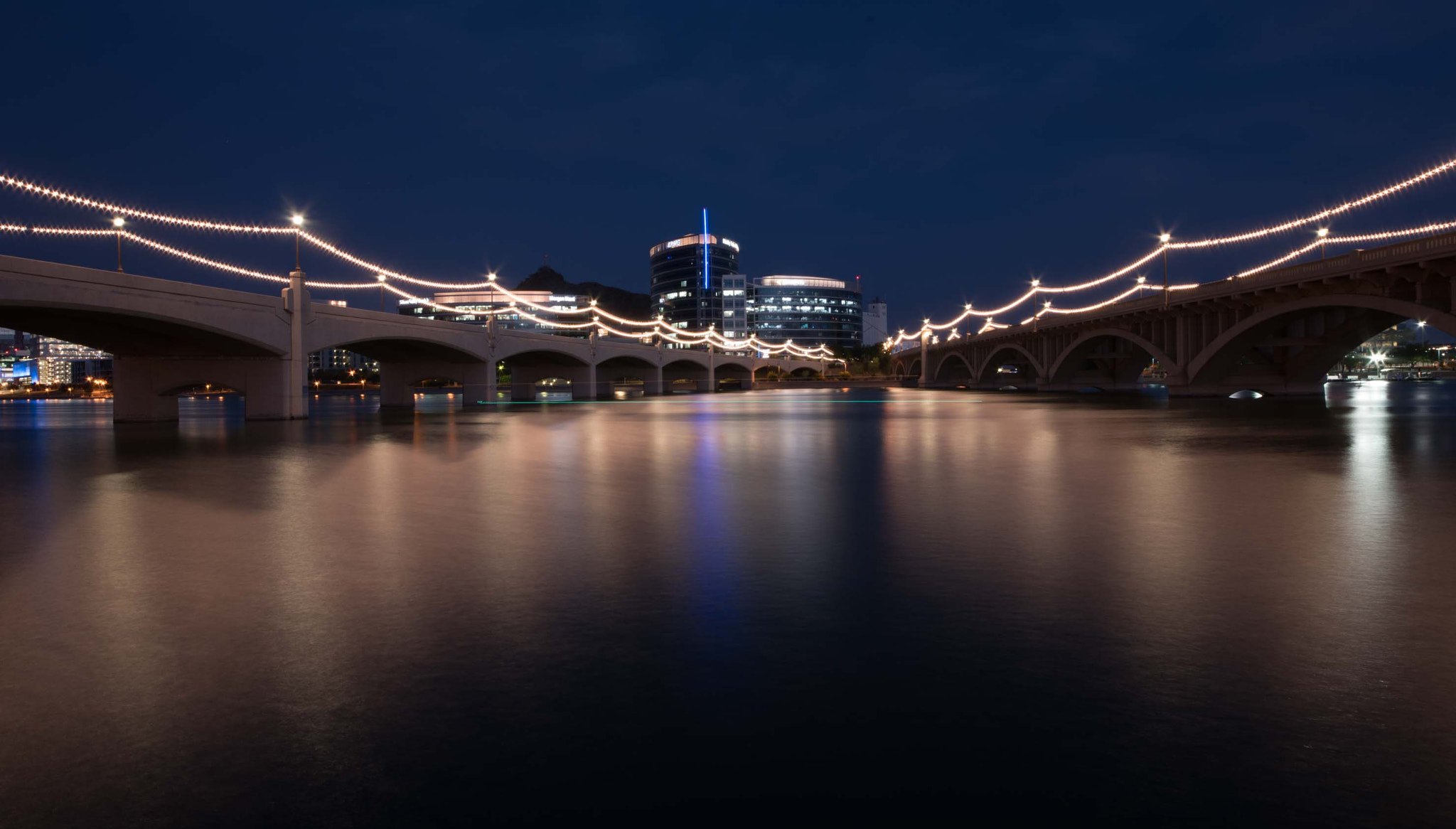 Sigma 12-24mm F4.5-5.6 II DG HSM sample photo. Mill bridge, tempe, arizona photography