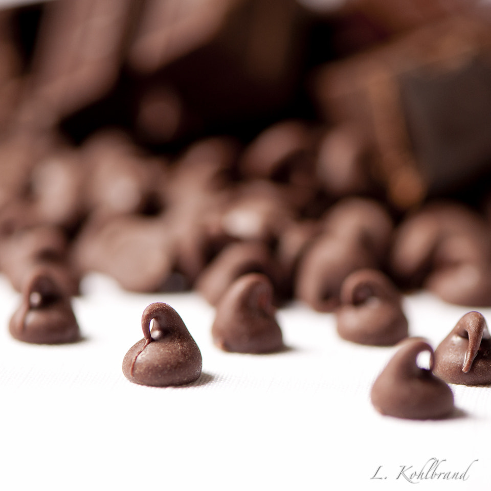 Nikon D3 sample photo. Chocolate chips 1 photography