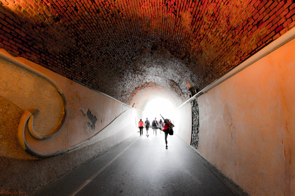 Canon EF-S 10-22mm F3.5-4.5 USM sample photo. Tunnel photography