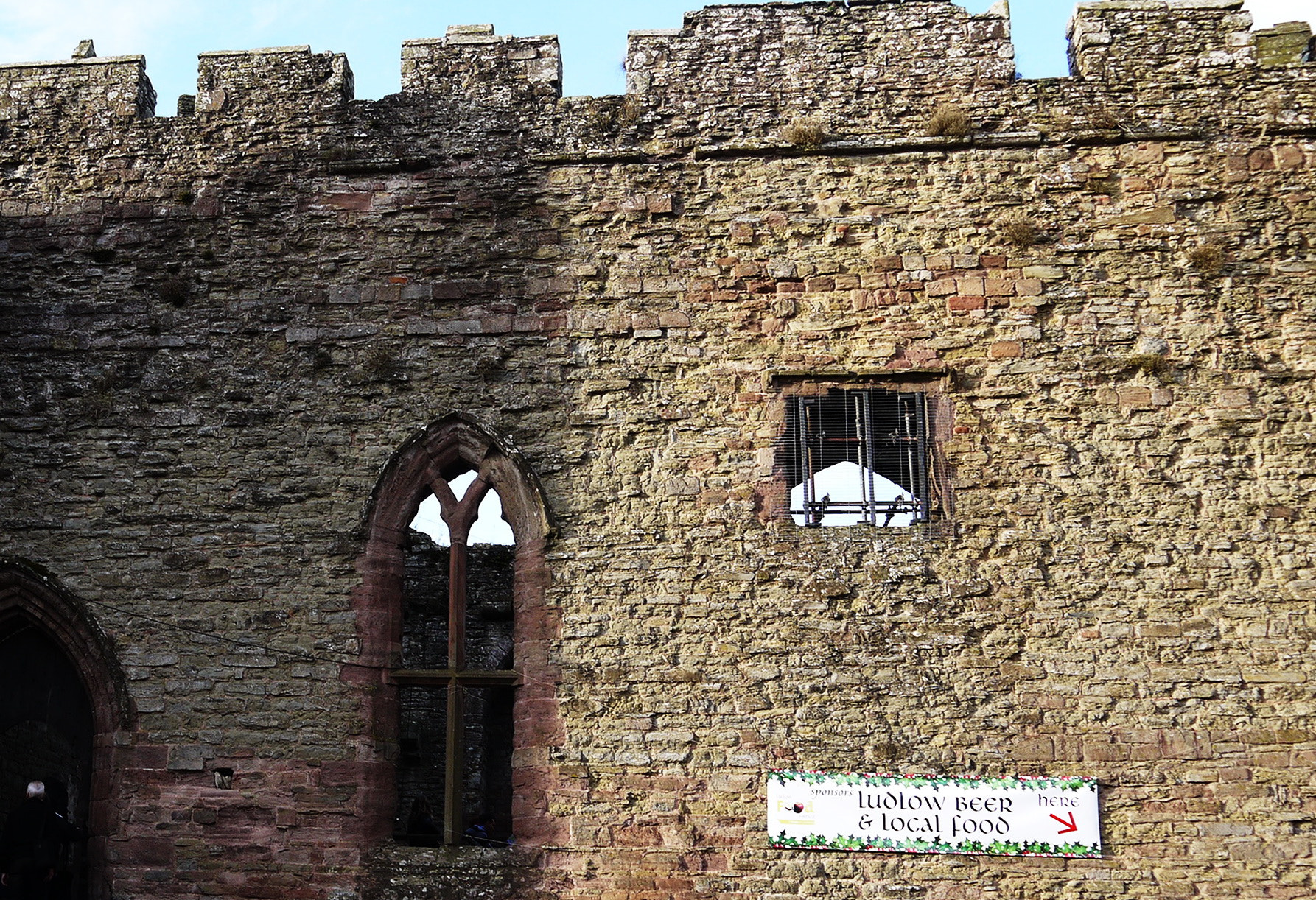 Panasonic Lumix DMC-GF3 + IO 14-42mm F3.5-5.6 sample photo. Ludlow castle, wales,  uk photography