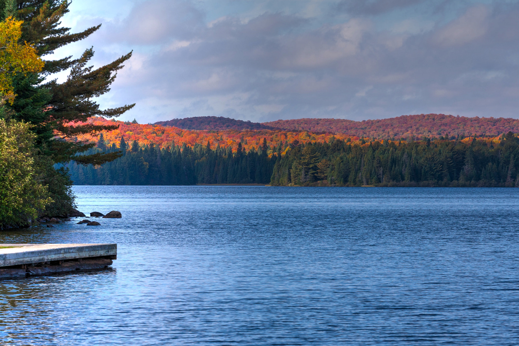 Canon EOS-1D Mark III sample photo. Lake opeongo photography
