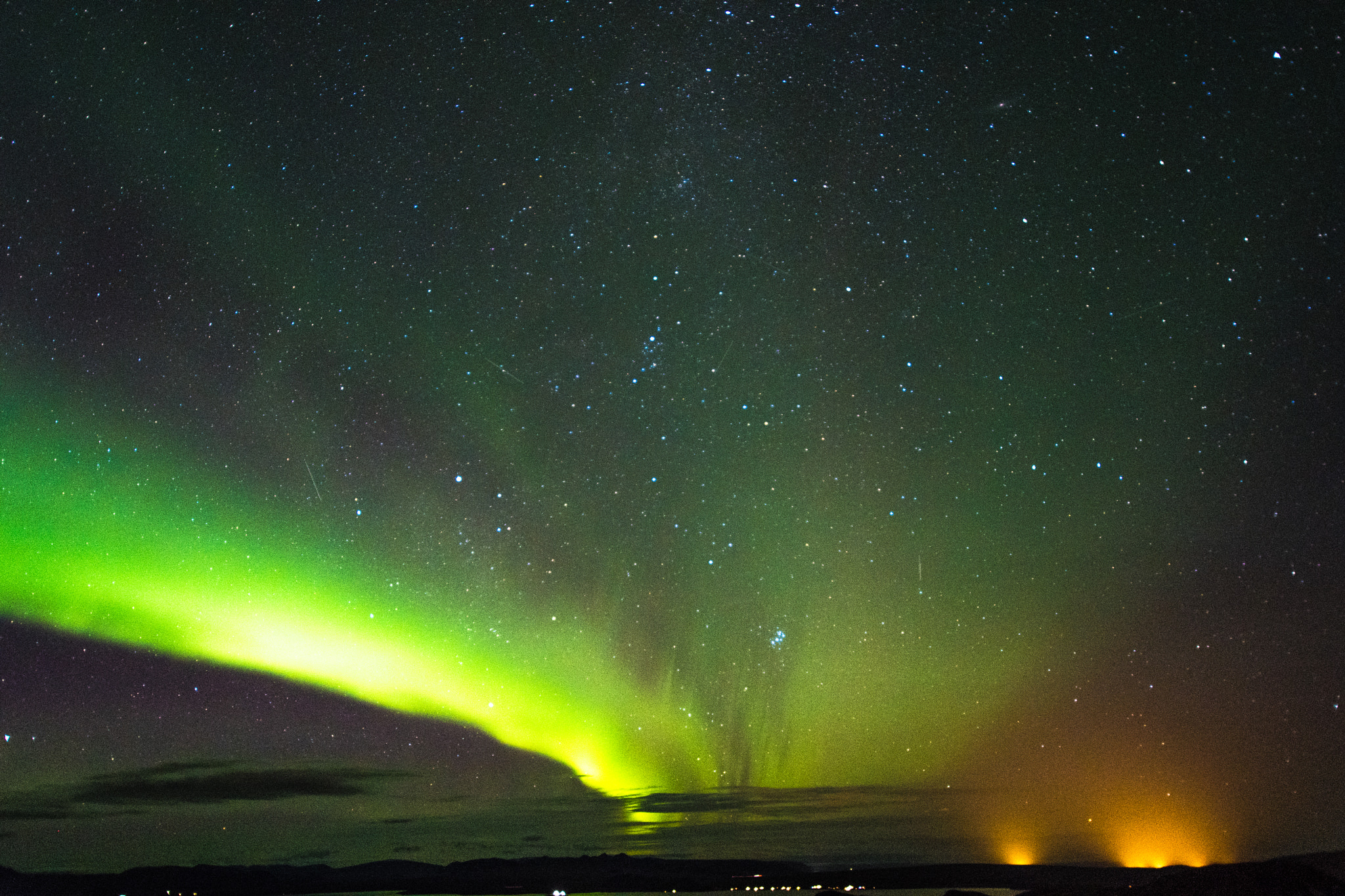 Nikon D500 sample photo. Northern lights iceland 02 photography