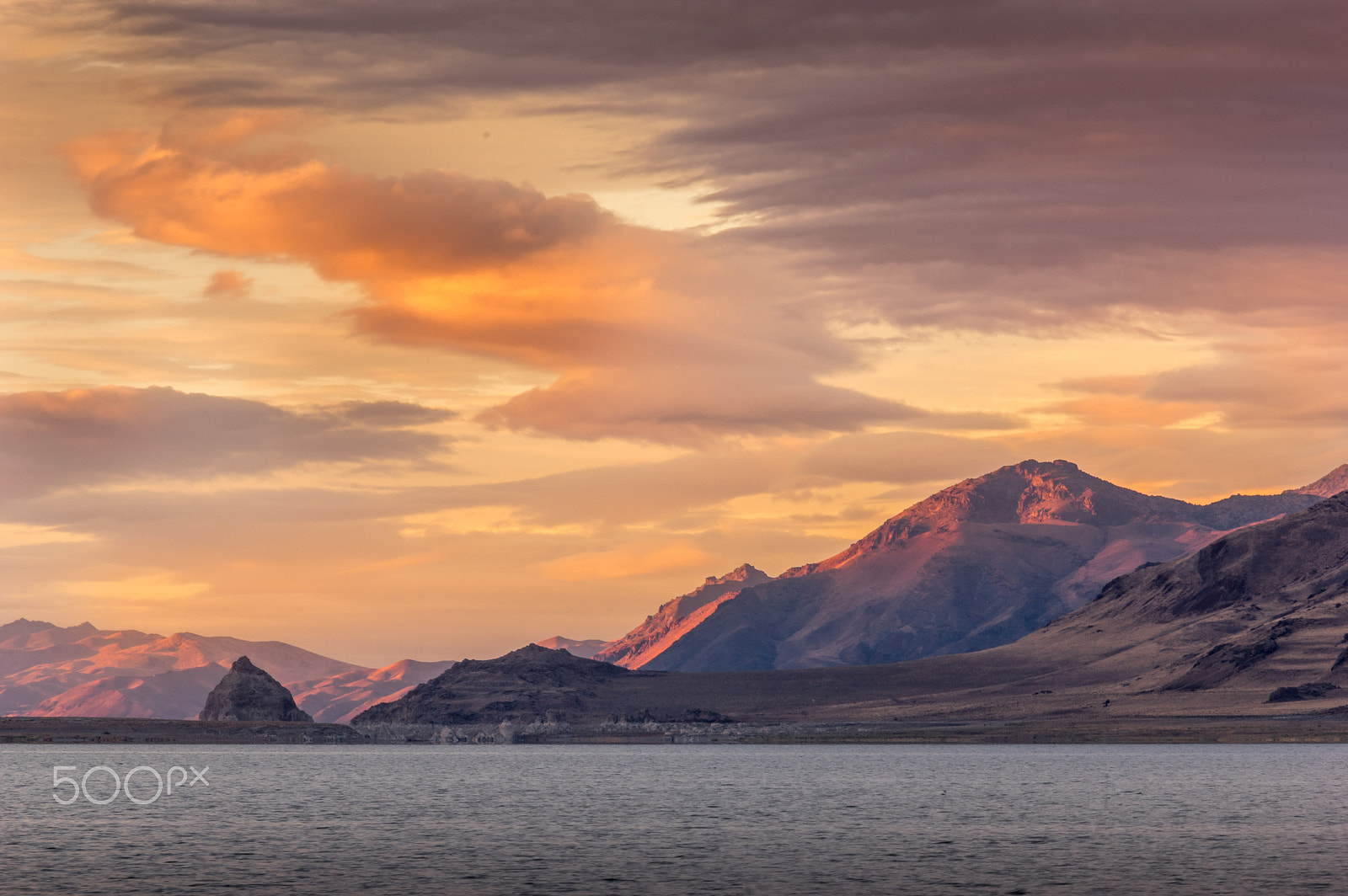 Sigma 70-200mm F2.8 EX DG Macro HSM II sample photo. A nevada fiery sunset photography