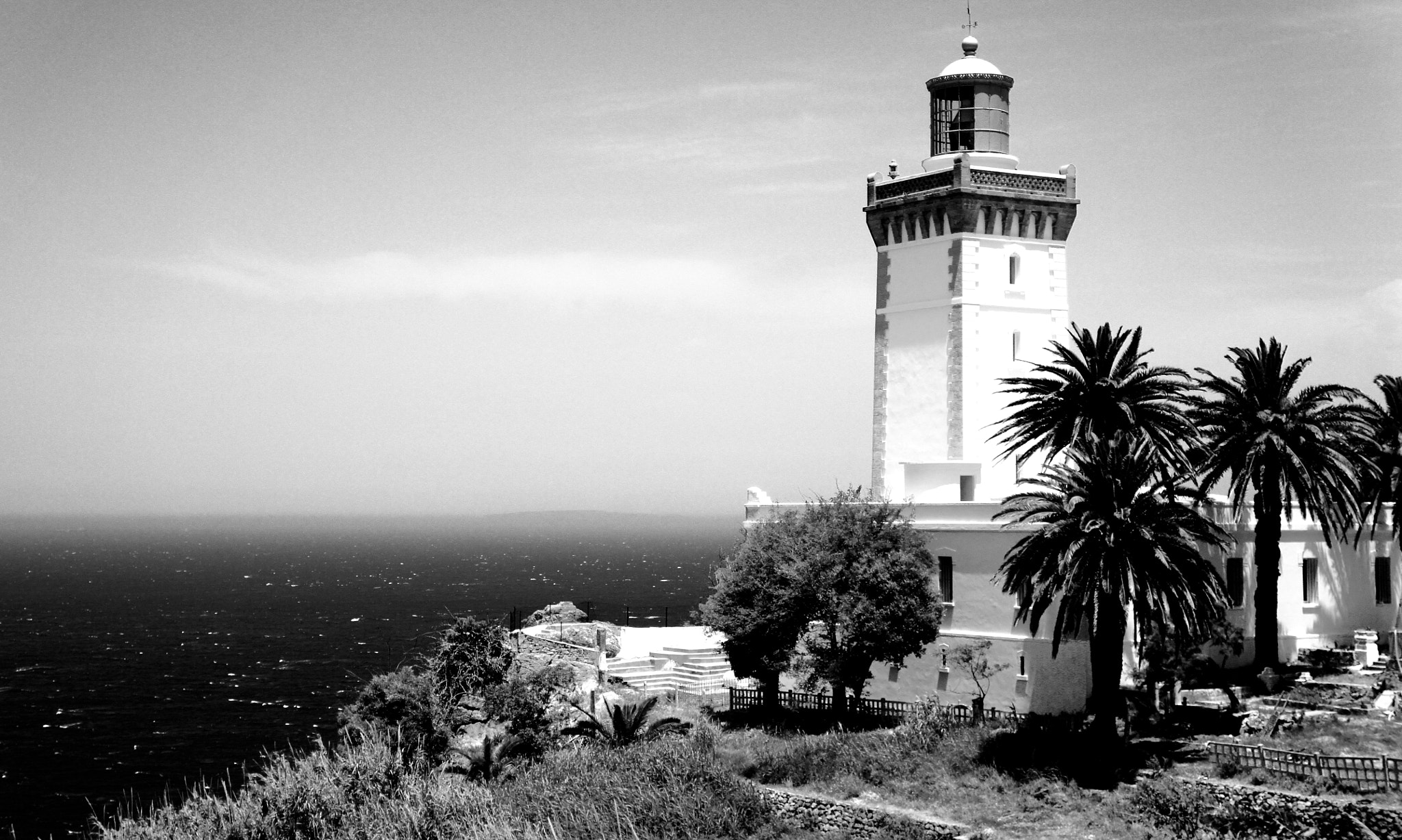 Sony E 18-55mm F3.5-5.6 OSS sample photo. Cap spartel lighthouse, photography