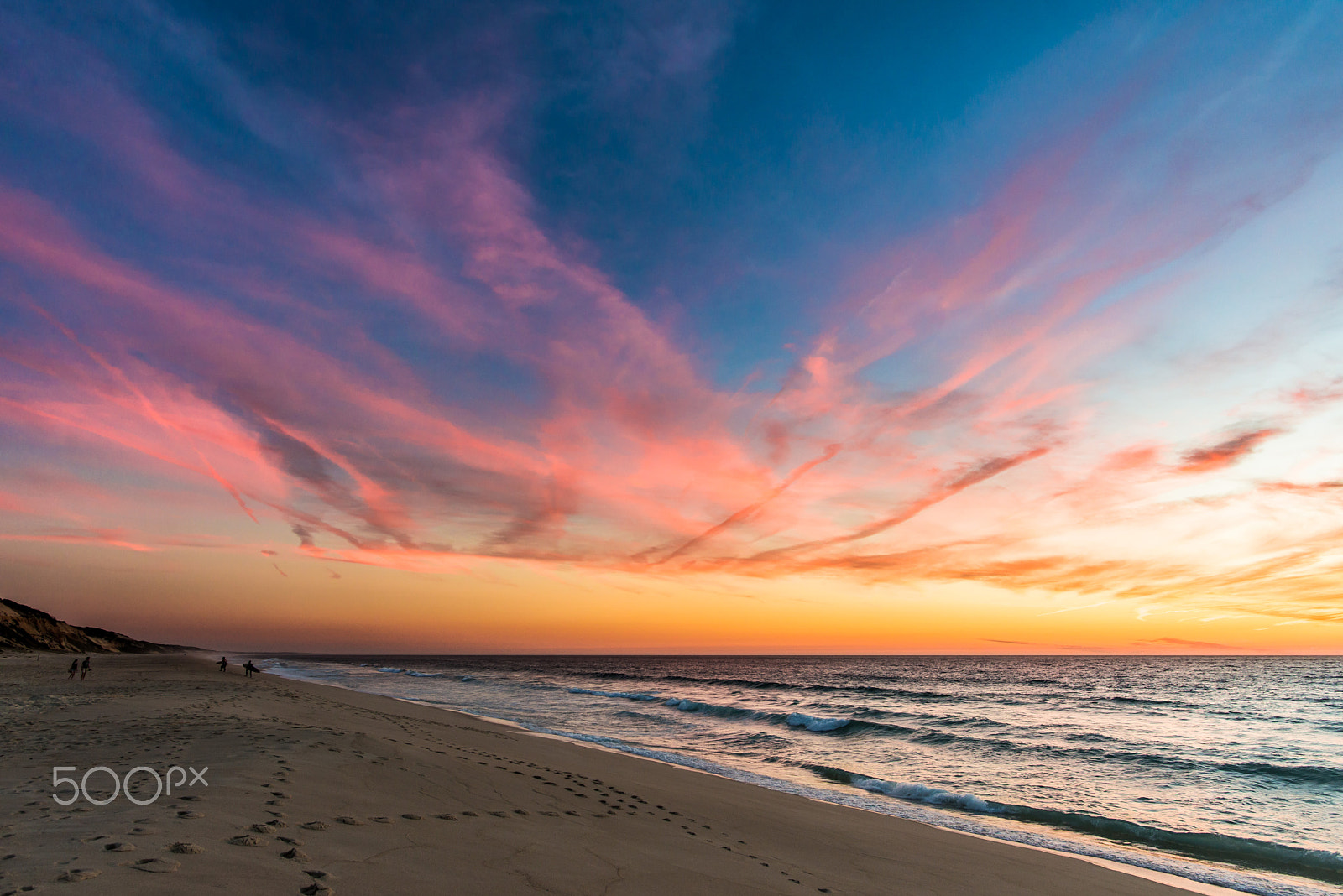 Nikon D600 sample photo. Nothing better than a sunset surf photography