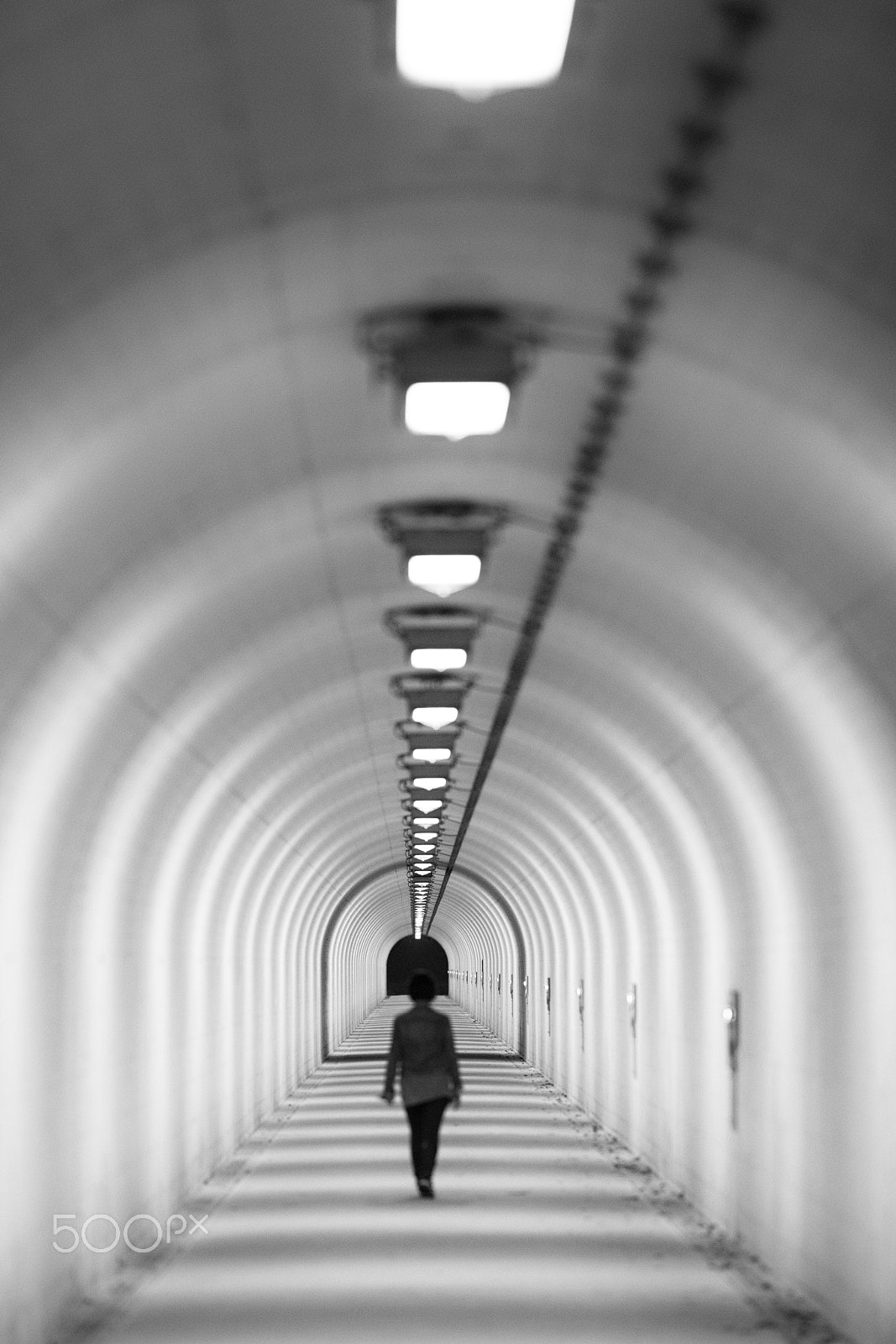 Canon EF 200mm F2L IS USM sample photo. Tunnel photography