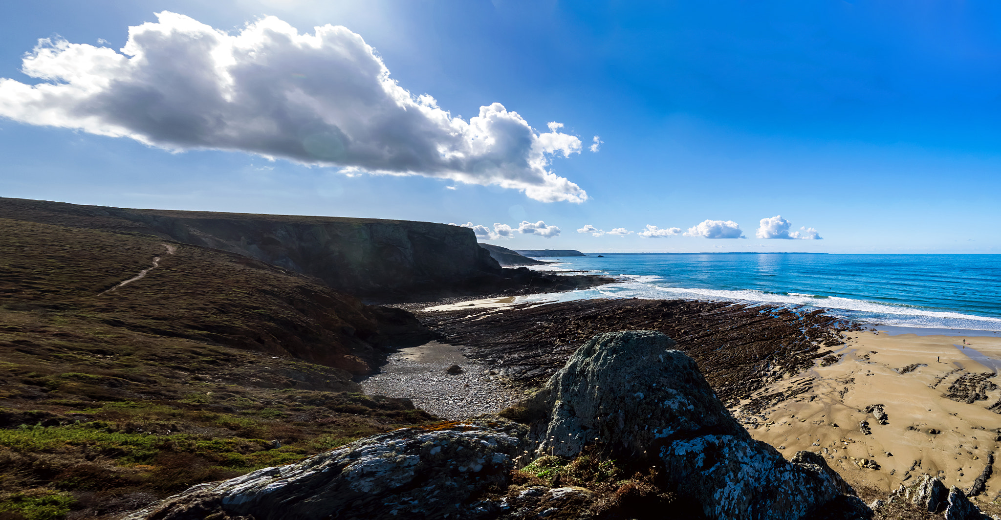 Panasonic Lumix DMC-GF3 sample photo. Panorama pointe de dinan photography