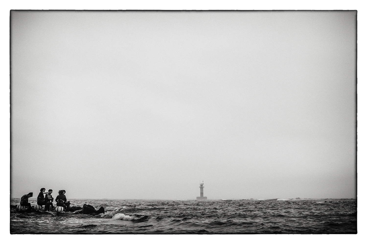 Nikon D4S sample photo. Jeju haenyeo(women divers) photography