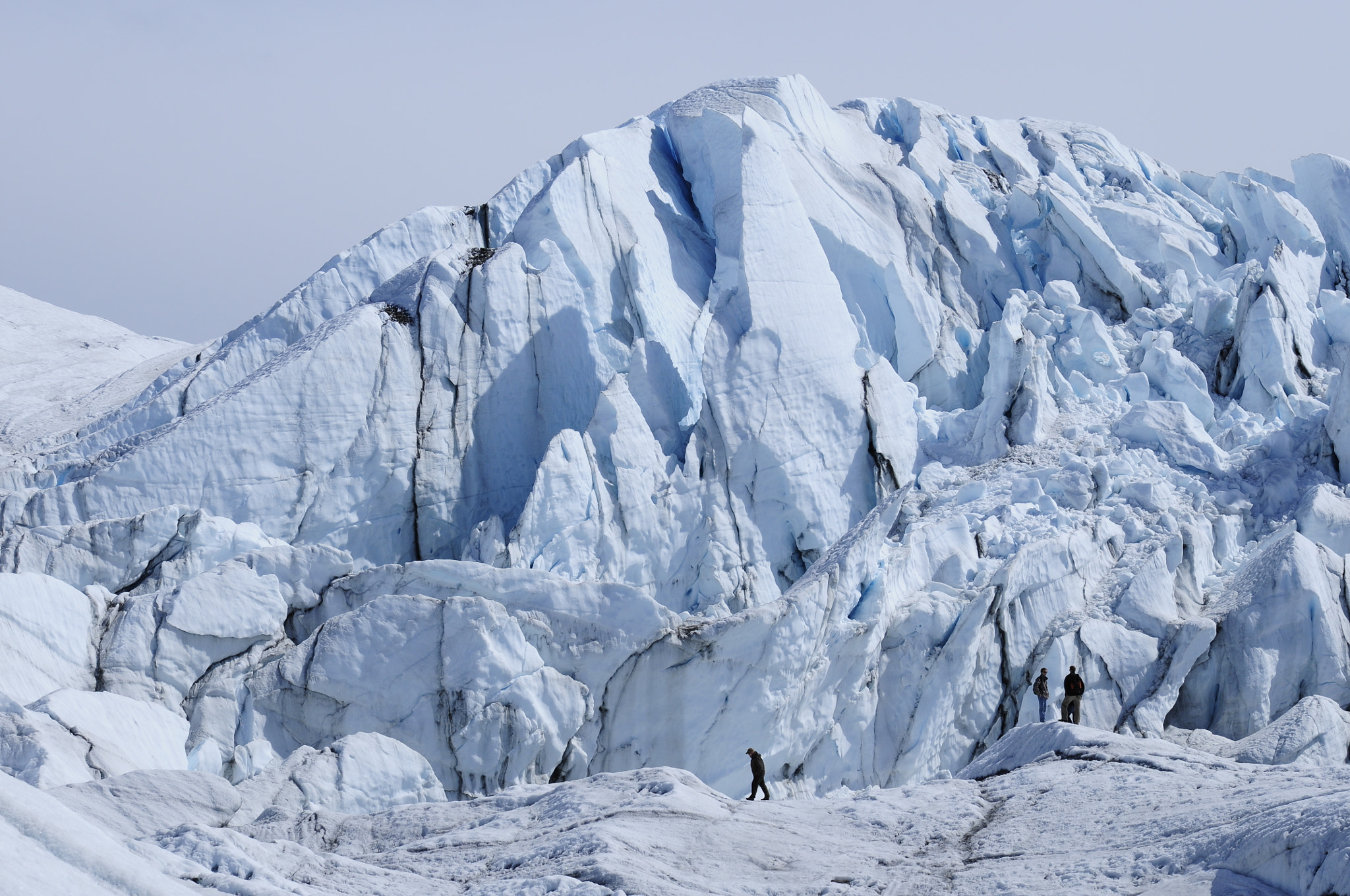 Nikon AF-S Nikkor 70-200mm F2.8G ED VR II sample photo. Matanuska glacier photography