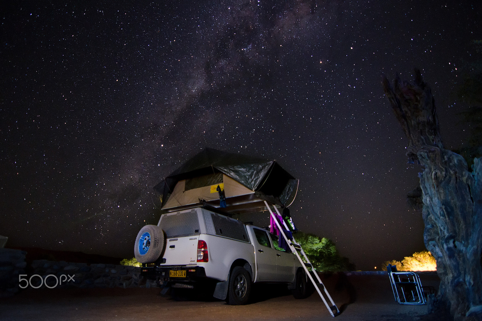Tokina AT-X Pro 11-16mm F2.8 DX sample photo. Camping under the stars photography