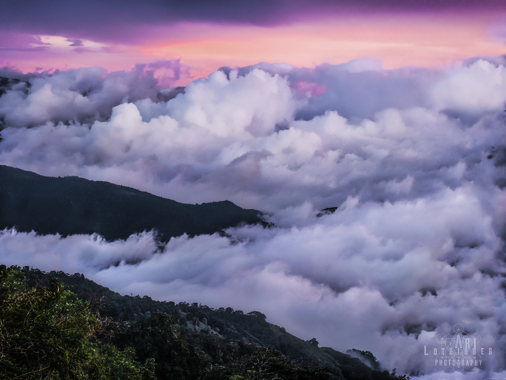 Panasonic Lumix G 42.5mm F1.7 ASPH Power OIS sample photo. Cloudy dreamy mountains photography