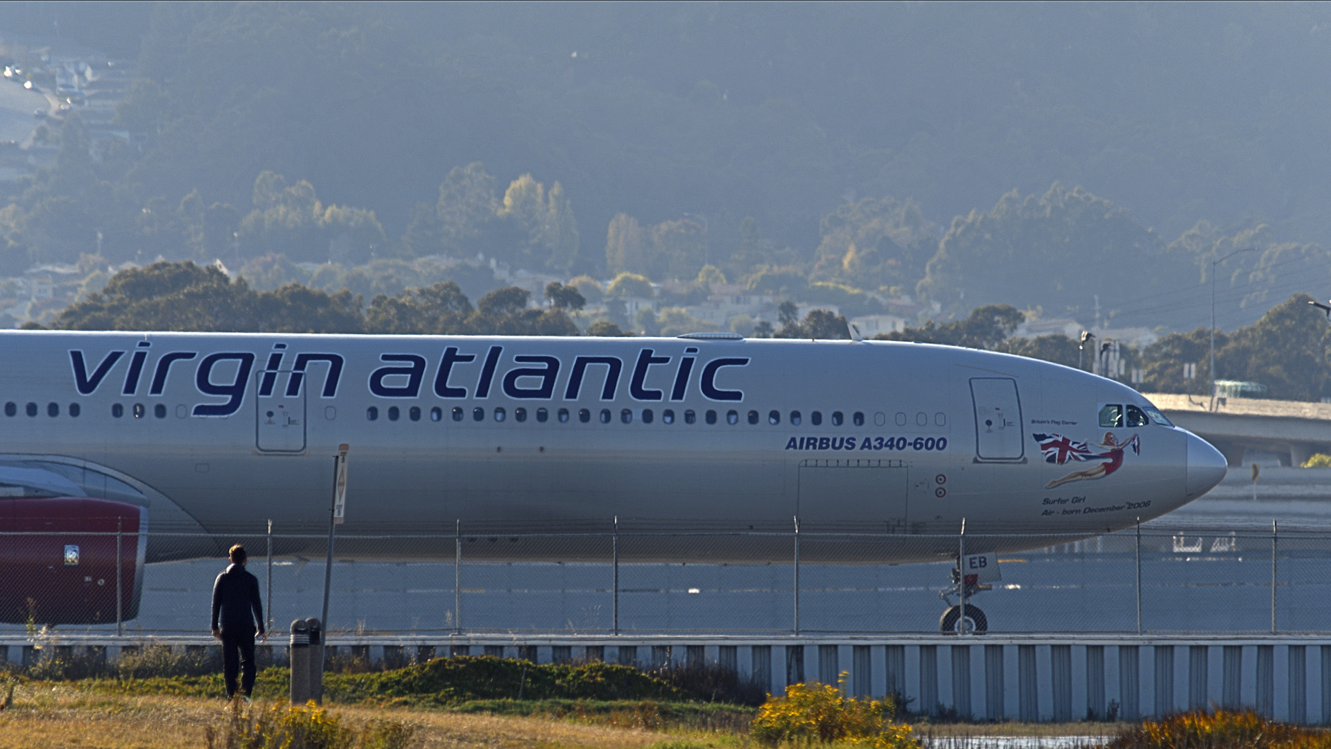 Sigma 150-500mm F5-6.3 DG OS HSM sample photo. Virgin atlantic a346 photography