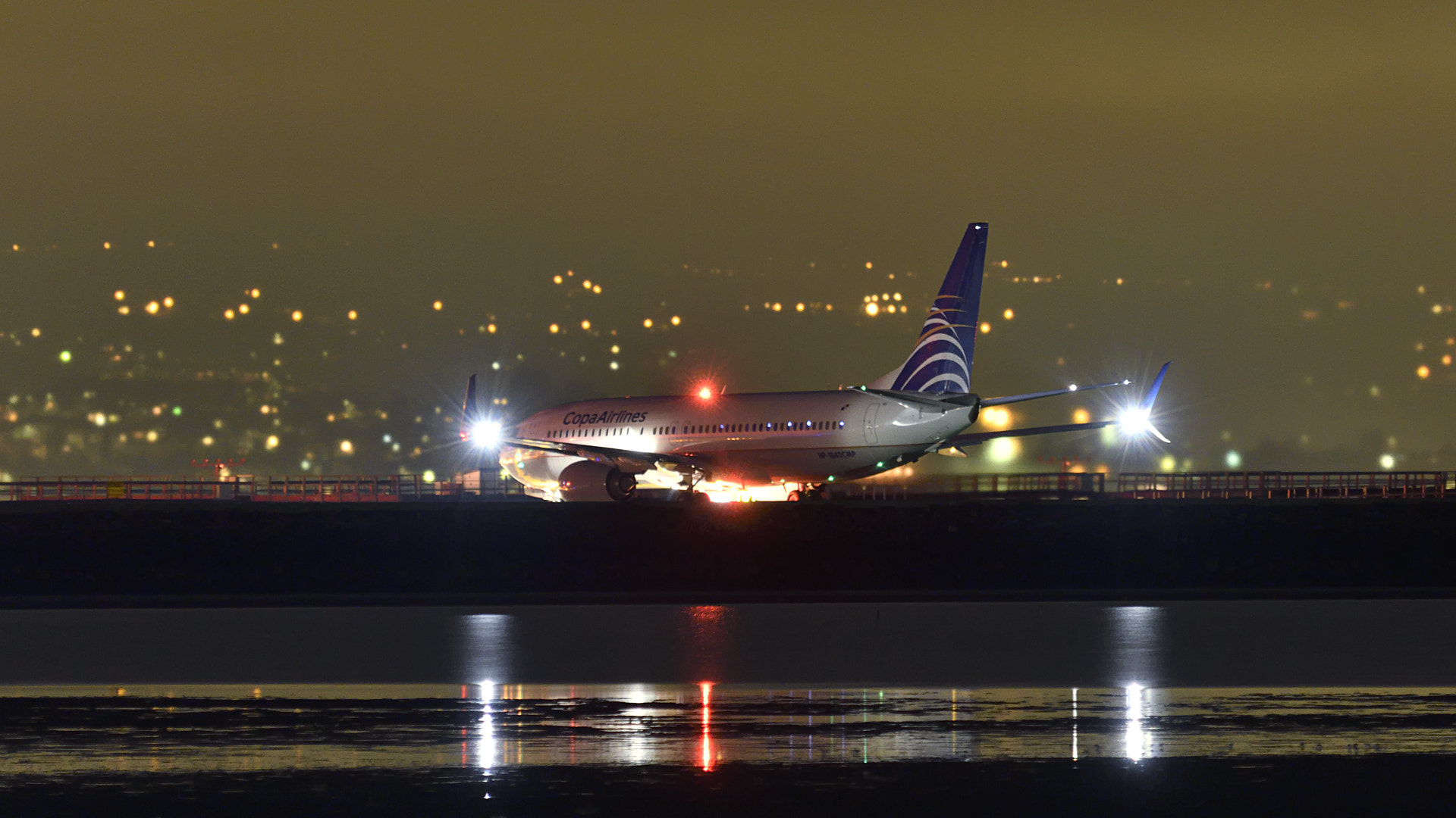 Nikon D500 sample photo. Copa airlines b737 photography