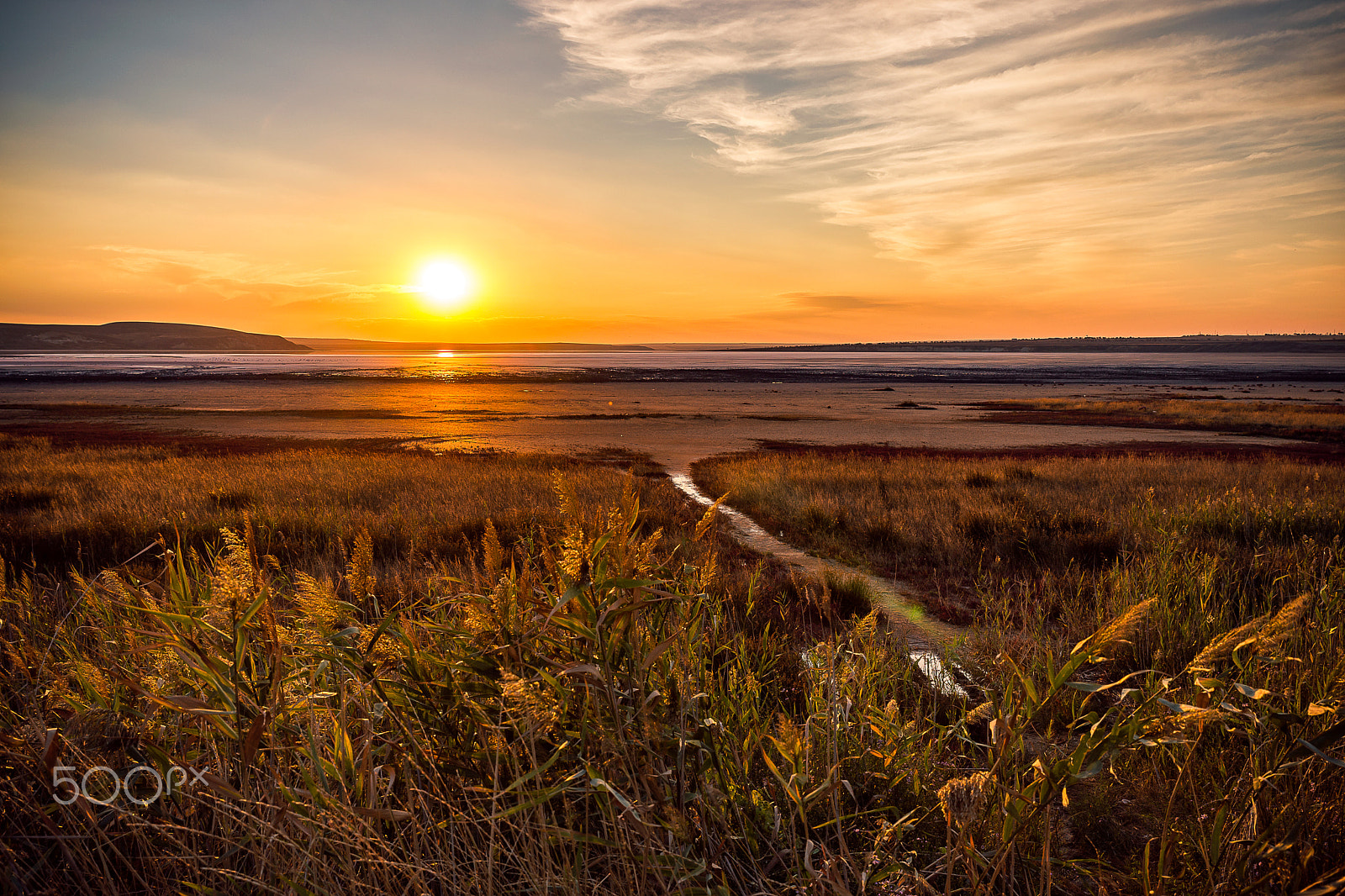 Sony a99 II sample photo. The dried salt lake photography