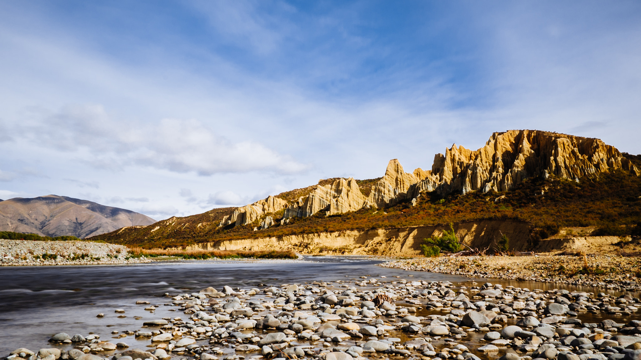 Sony a7S II + Sony Vario-Tessar T* FE 16-35mm F4 ZA OSS sample photo. Clay mountains photography