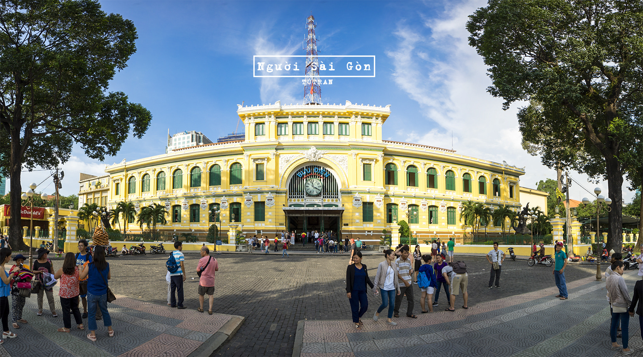 Sony a7 II sample photo. Post office panorama photography