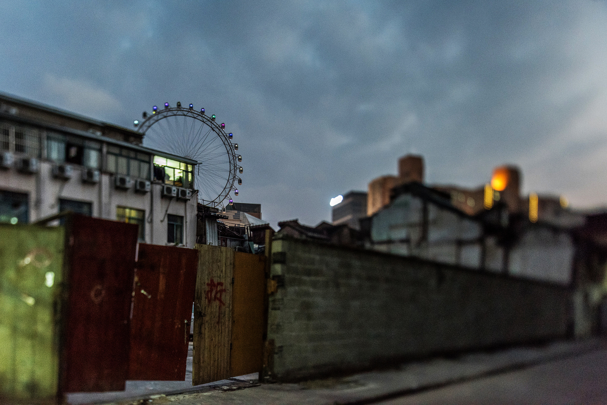 Nikon D810 + Nikon PC-E Nikkor 24mm F3.5D ED Tilt-Shift sample photo. Shanghai photography