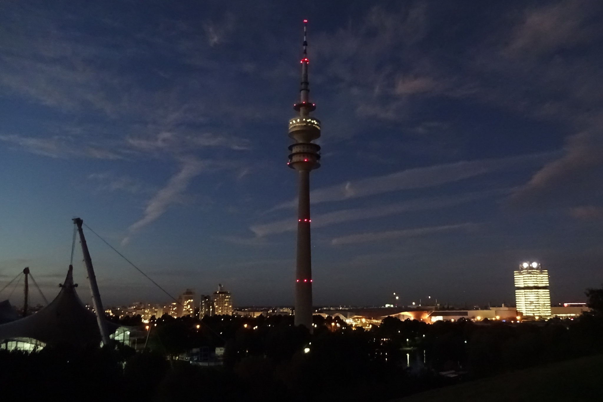 Sony Cyber-shot DSC-WX220 sample photo. Olympiapark munich photography