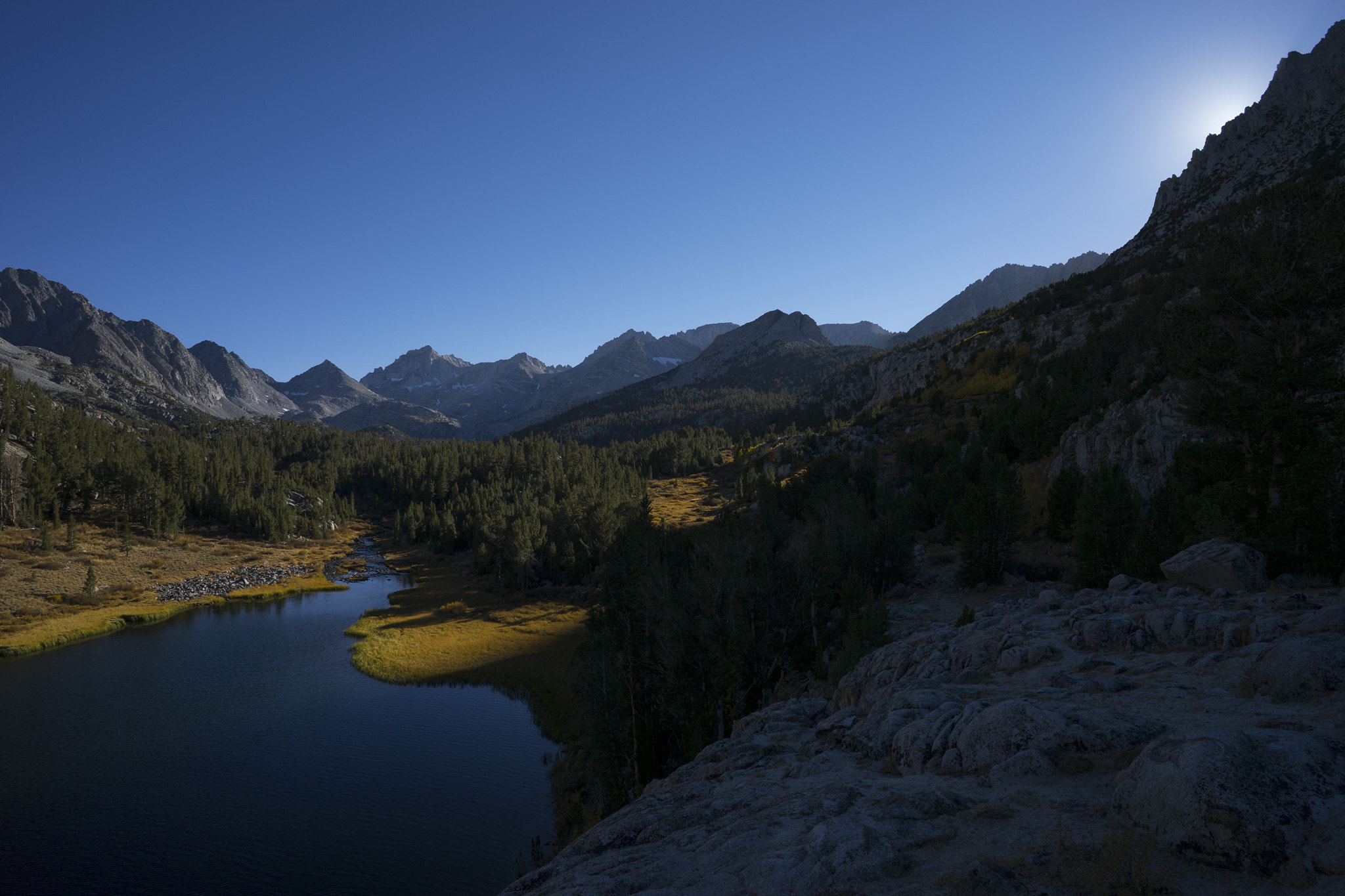 Sony a7 II + Sony FE 28mm F2 sample photo. Rock creek overlook photography