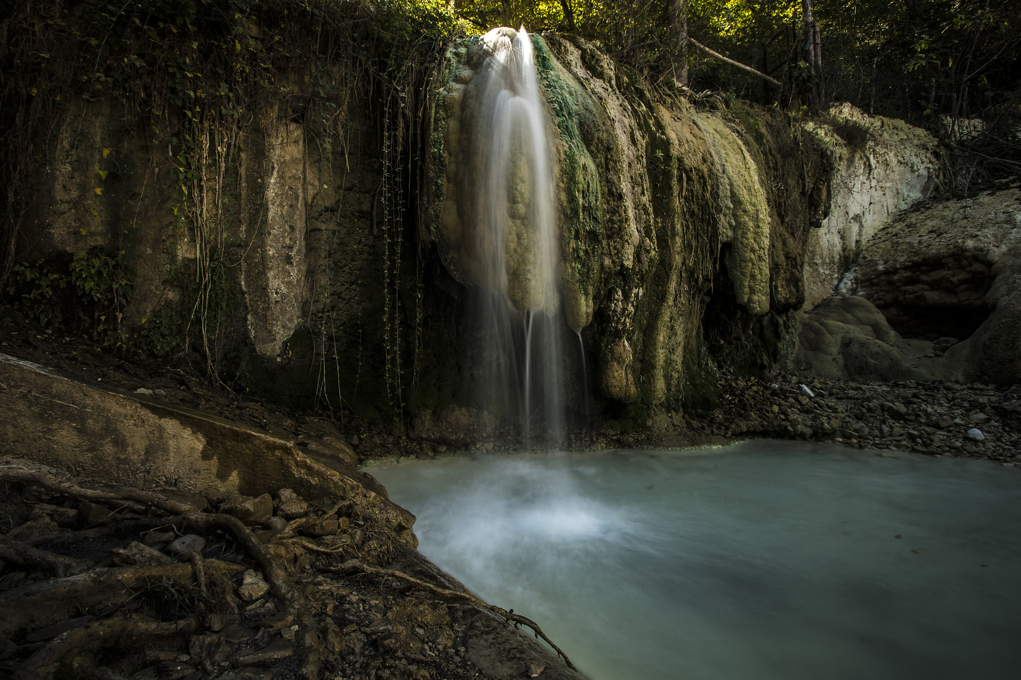 Pentax K-1 sample photo. Waterfall photography